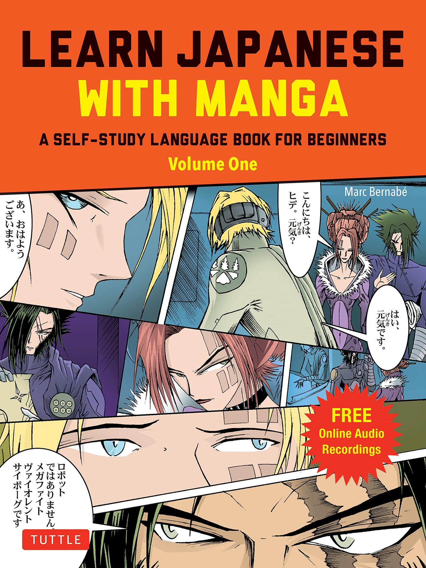 Libro: Learn Japanese with Manga Volume One: A Self-Study Language Book for Beginners - Learn to read, write and speak Japanese with manga comic strips! (free online audio)