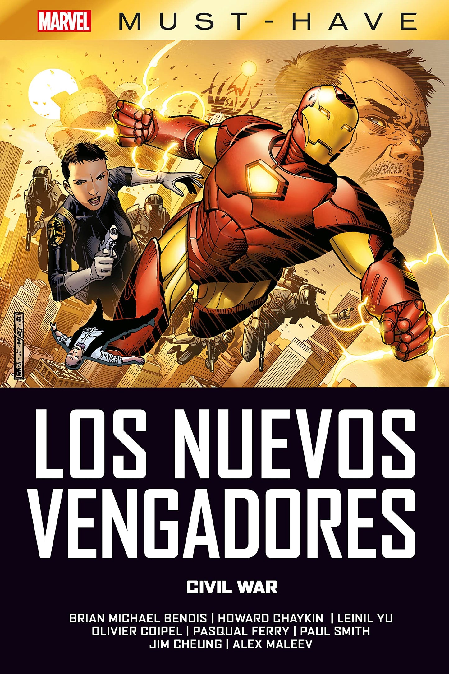 Libro: Marvel must have los nuevos vengadores 5. civil war