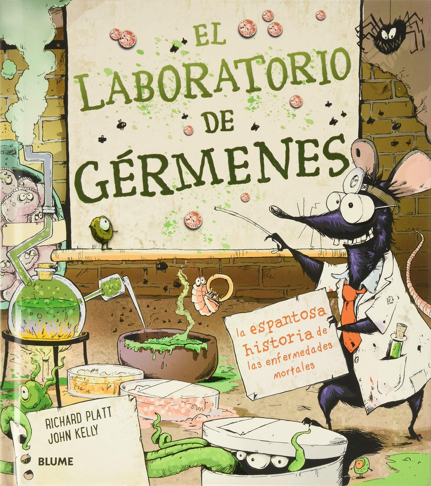 Libro: Laboratorio de gérmenes: La espantosa historia de las enfermedades mortales
