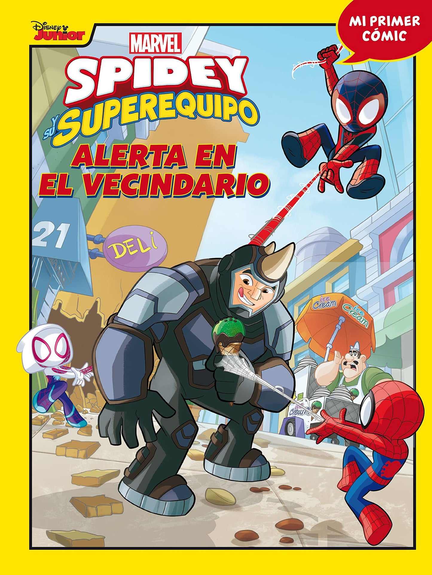 Libro: Spidey y su superequipo. Alerta en el vecindario: Mi primer cómic 4