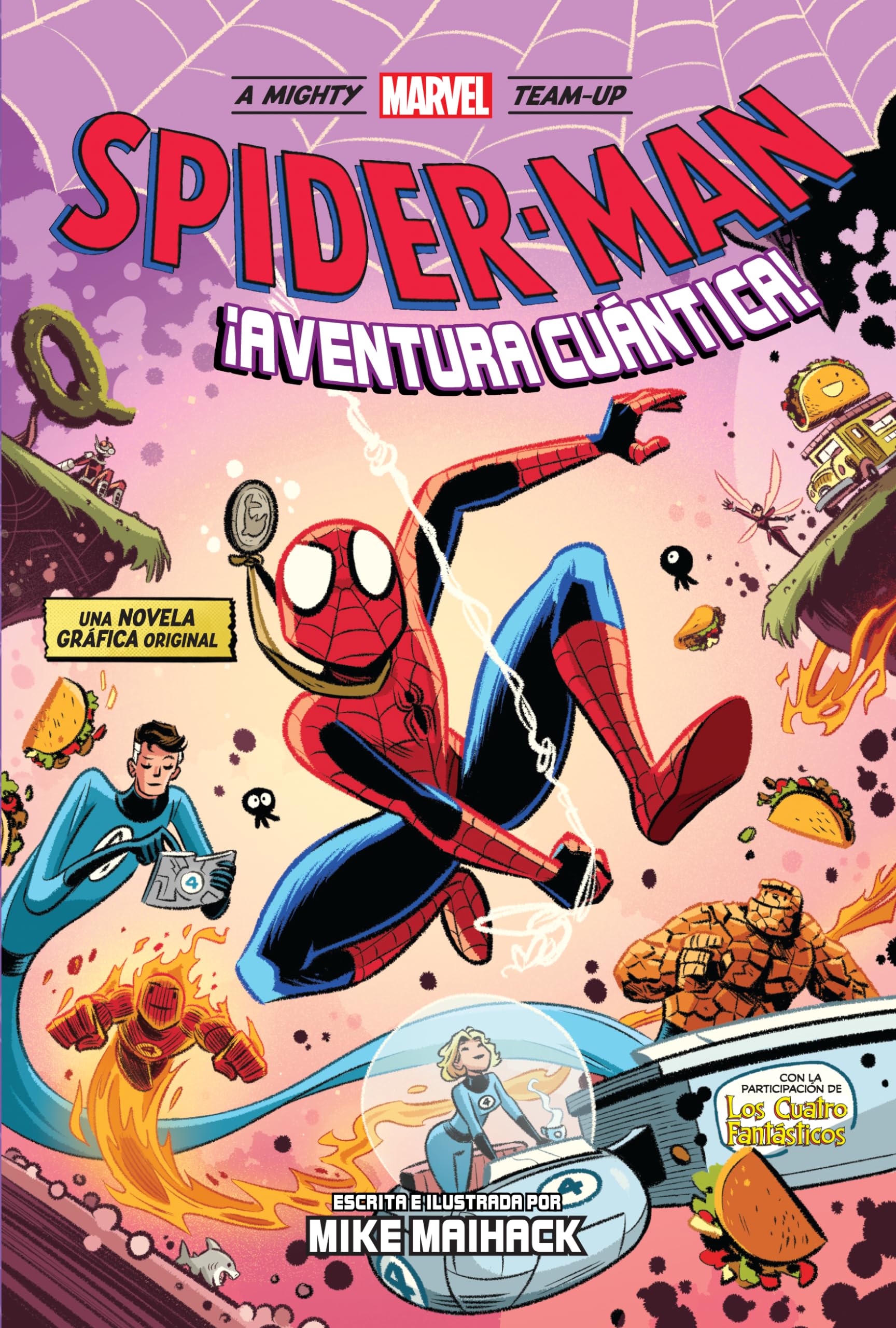 Libro: Marvel scholastic spider-man. ¡aventura cuántica!