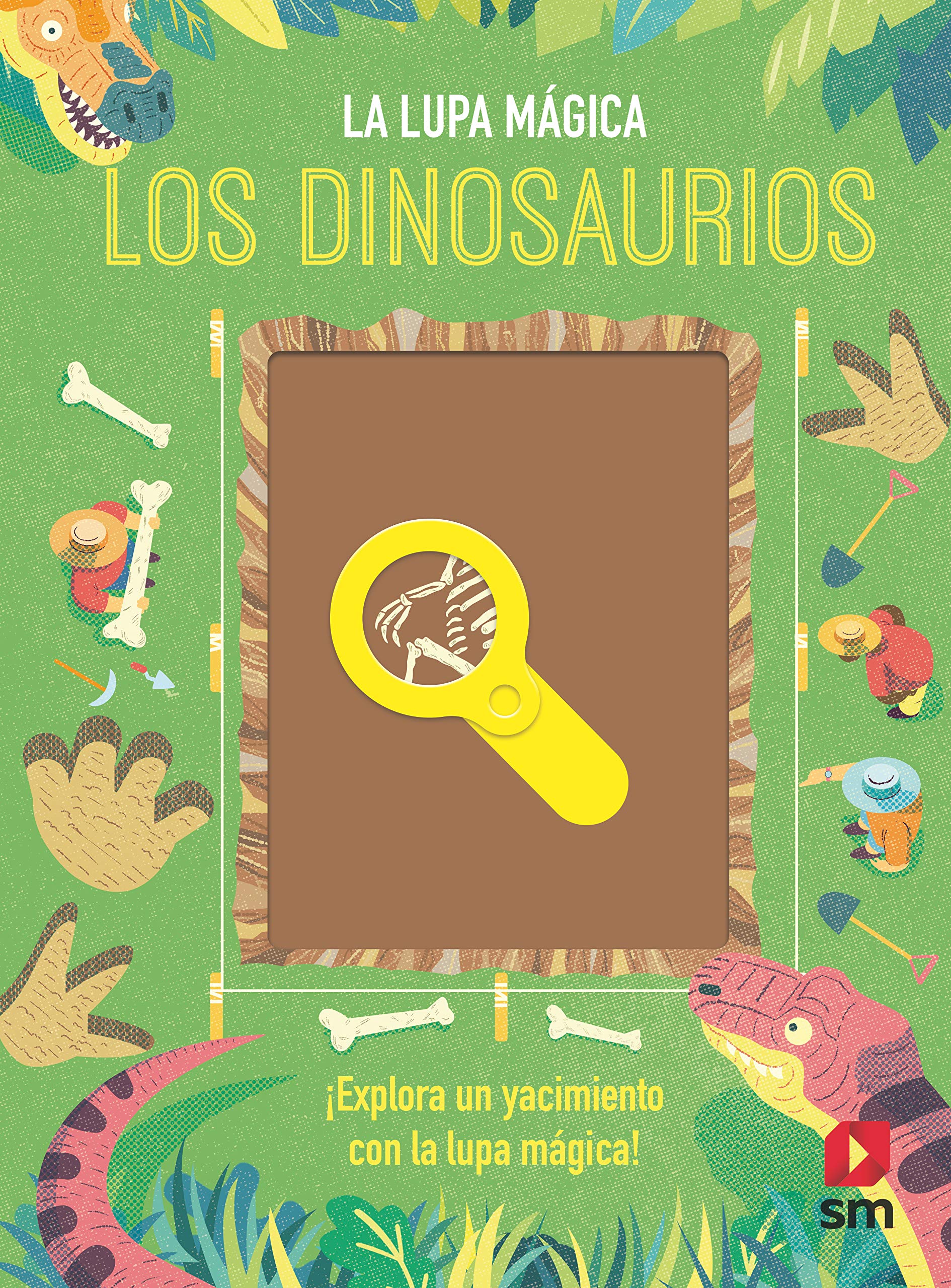 Libro: Los dinosaurios (La lupa mágica)