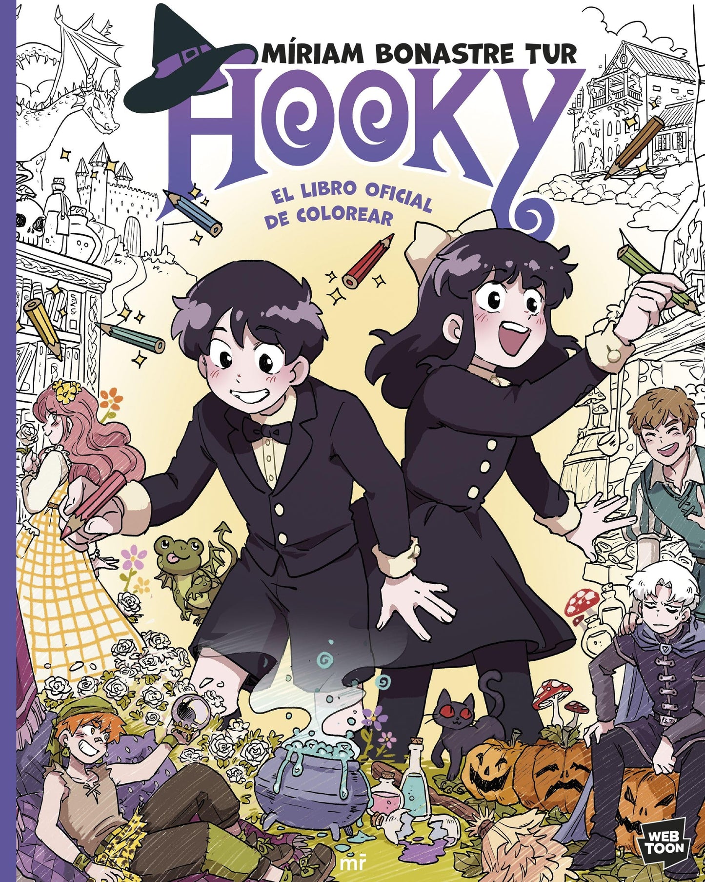 Hooky. El libro oficial de colorear (Martínez Roca)