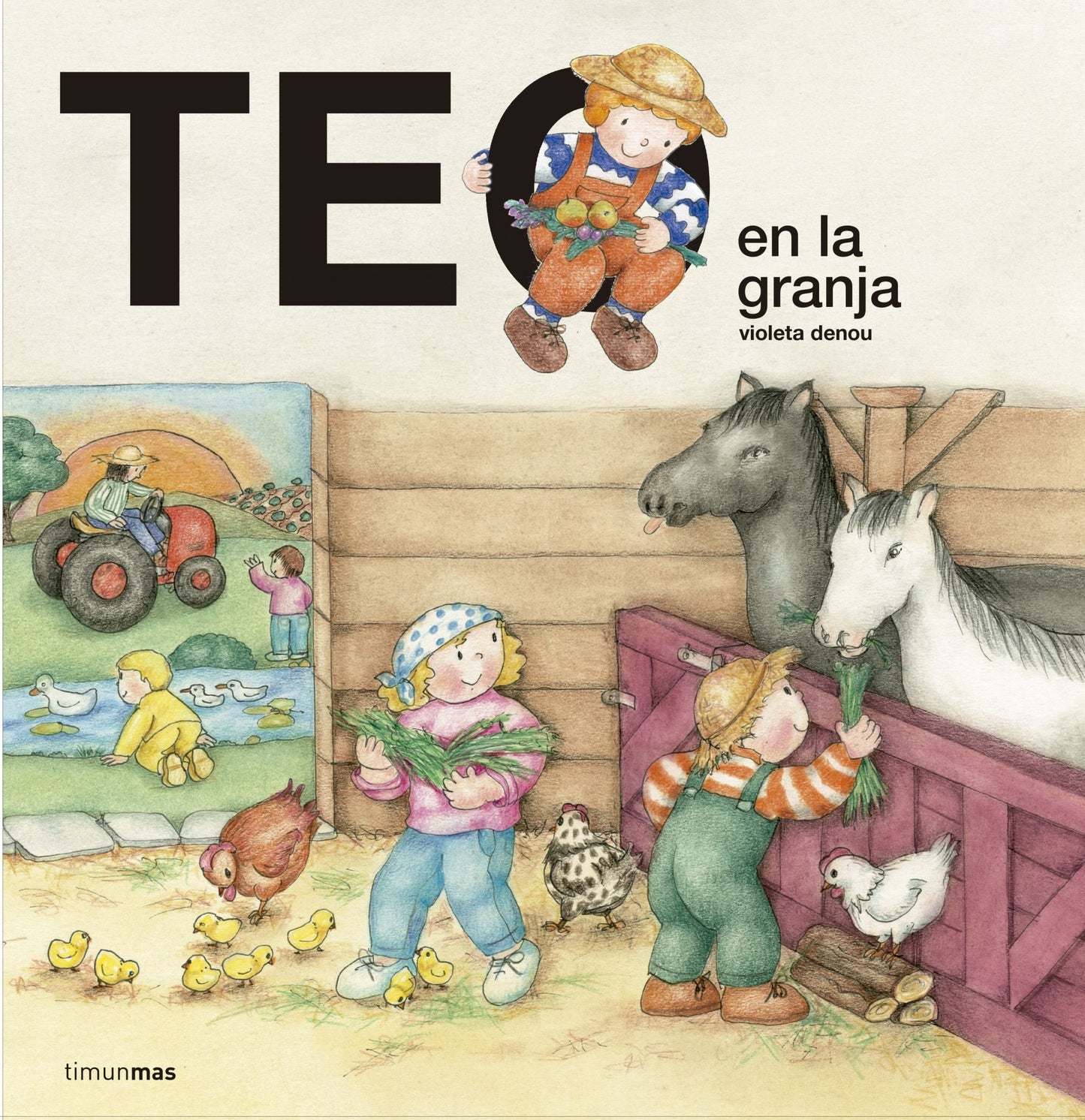 Libro: Teo en la granja (Teo descubre el mundo)