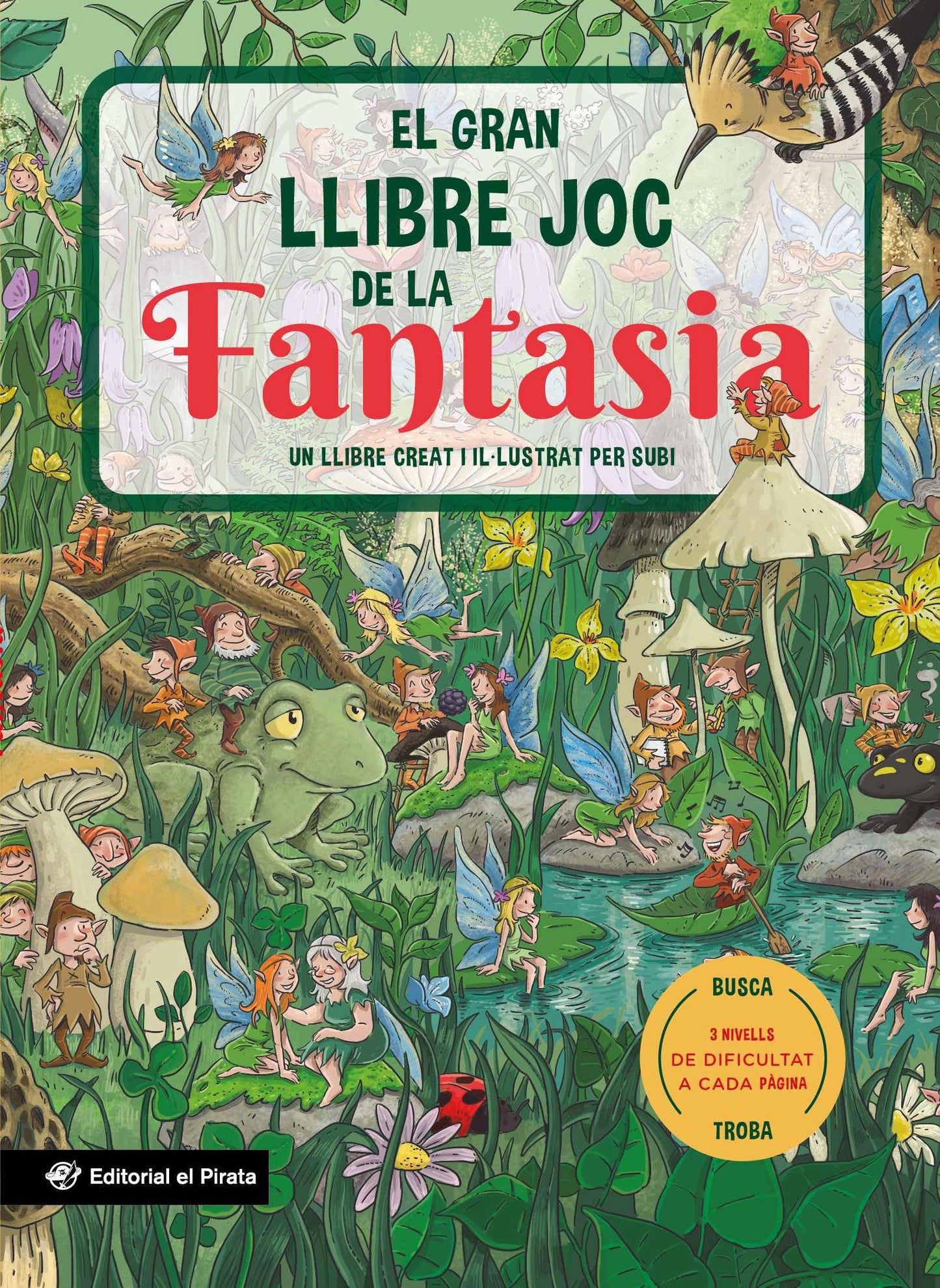 Libro: El gran llibre joc de la fantasia: Un llibre amb 3 nivells de joc de 3 a 8 anys. Busca i troba éssers fantàstics i mitològics!: 7