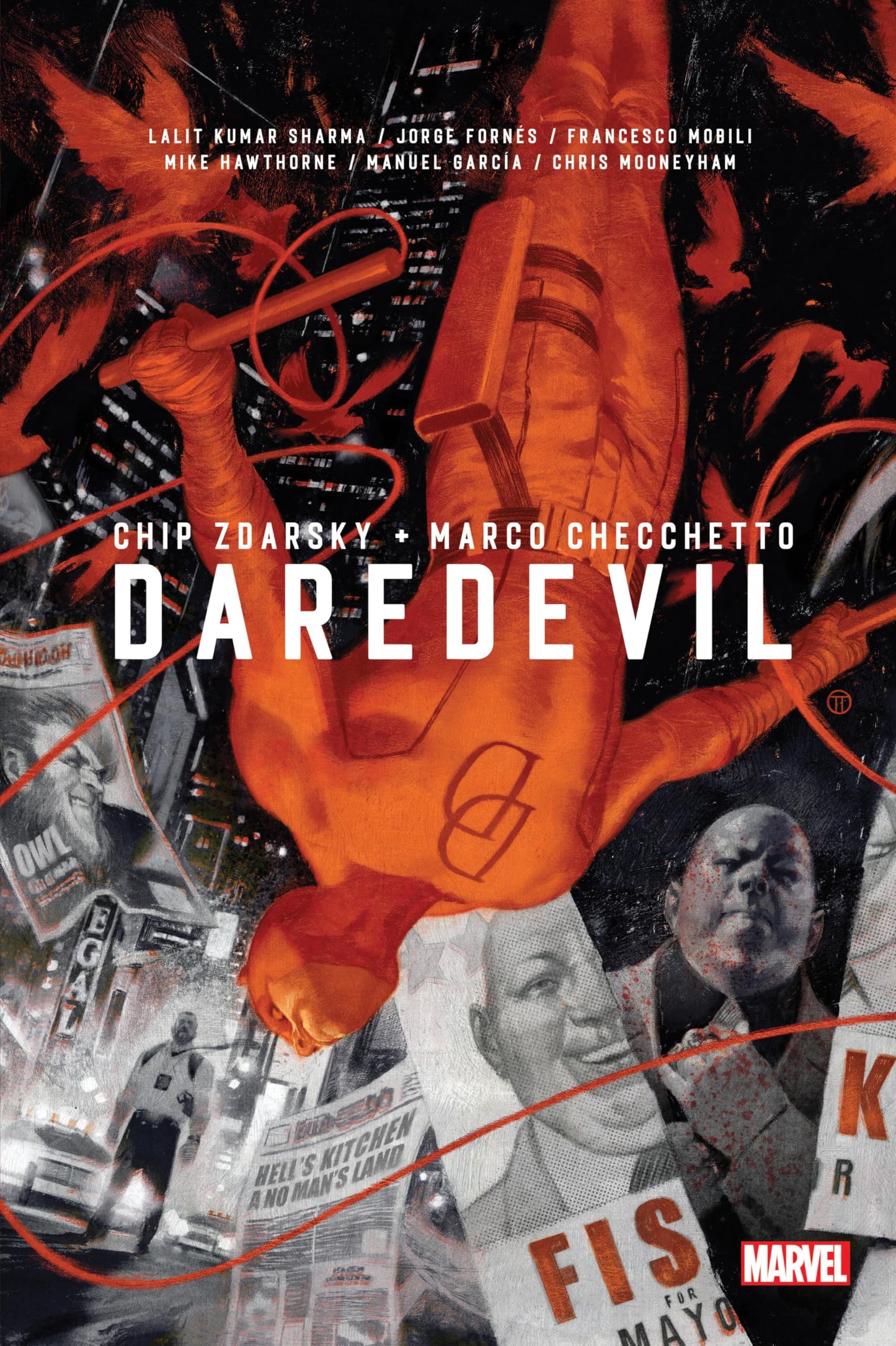 Libro: DAREDEVIL BY CHIP ZDARSKY OMNIBUS VOL. 1 TEDESCO COVER