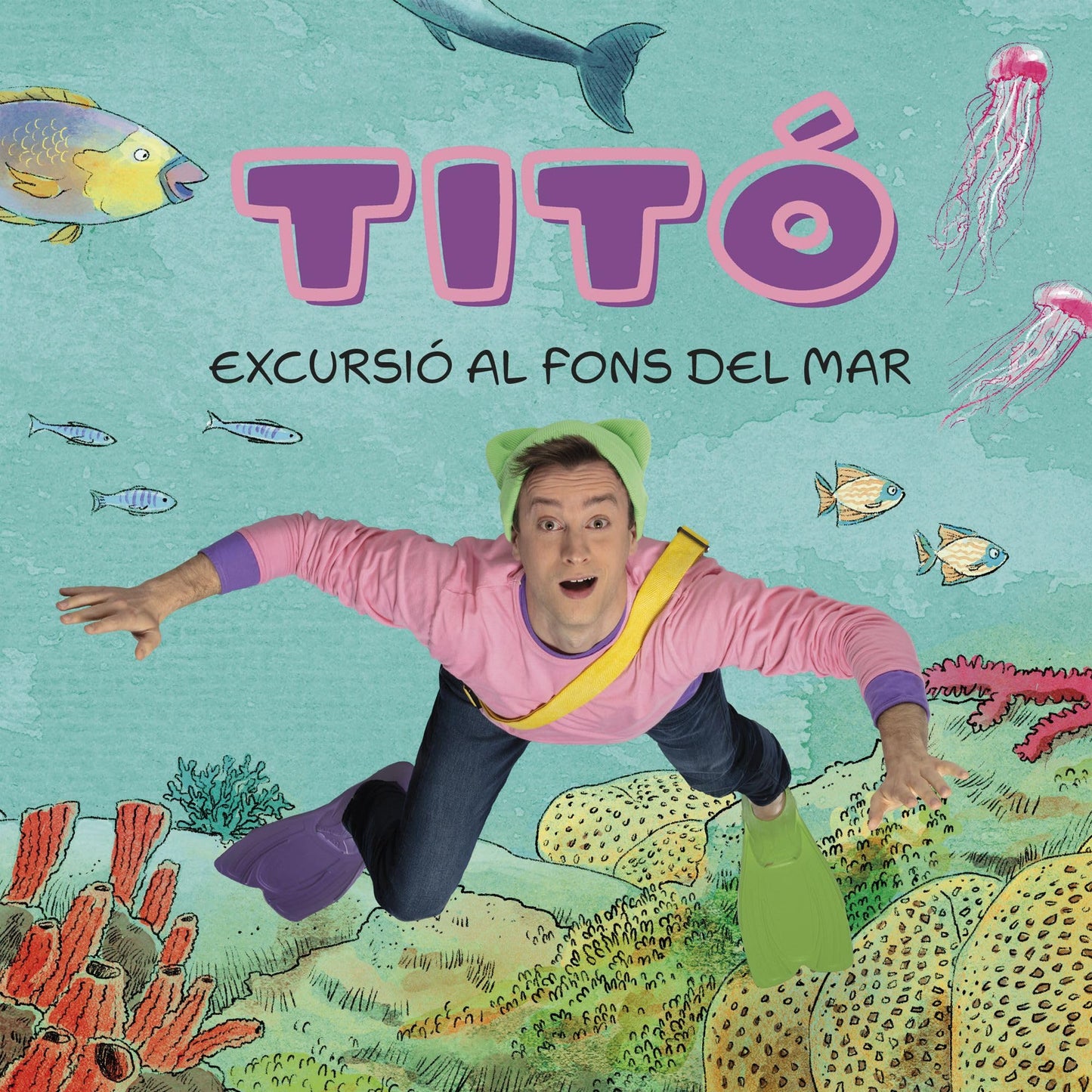 Libro: Titó. Excursió al fons del mar: Llibre de cartró amb solapes (Les excursions d'en Titó)