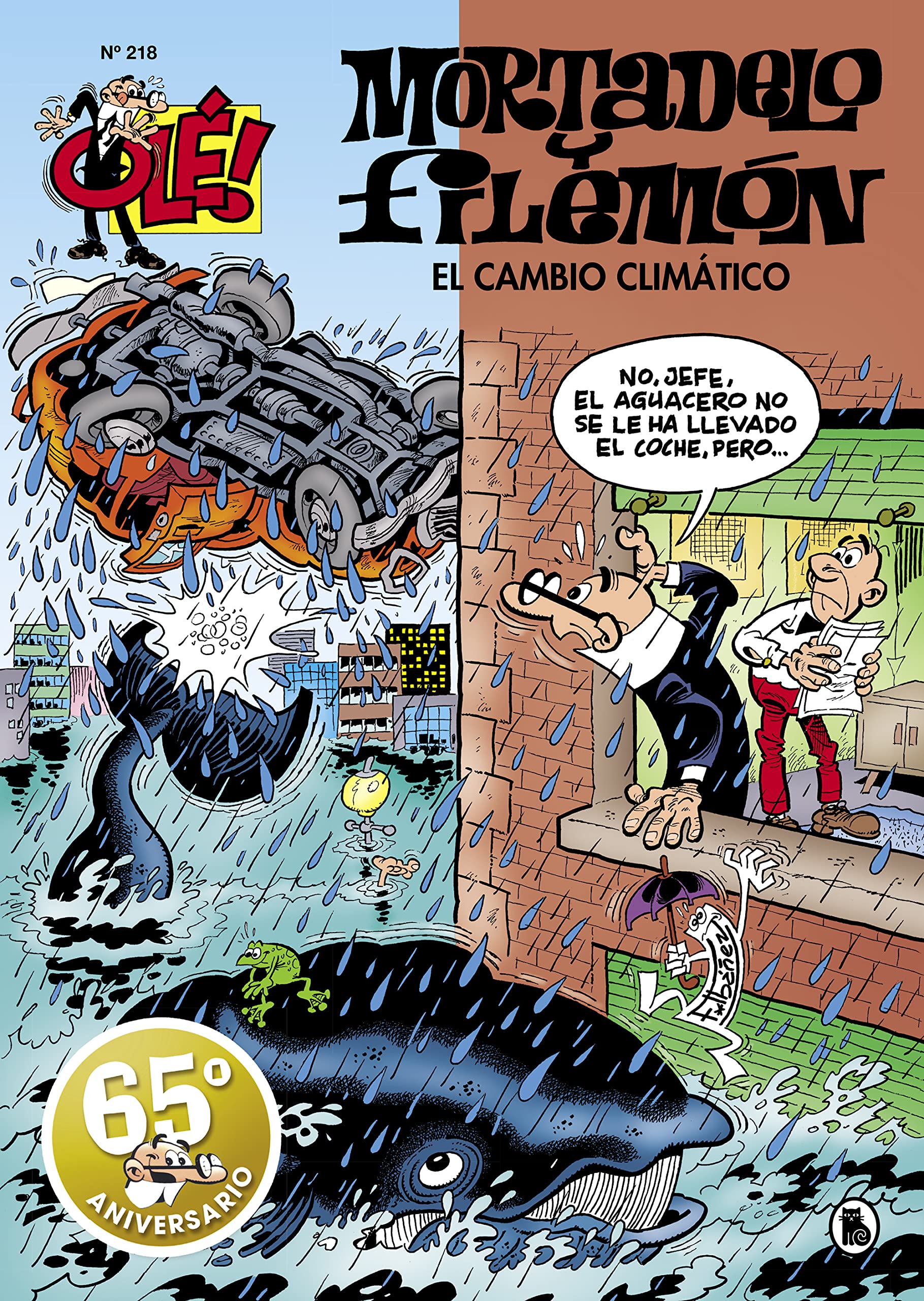 Mortadelo y Filemón. El cambio climático (Olé! Mortadelo 218) (Bruguera Clásica)