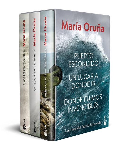 Estuche María Oruña: Puerto escondido + Un lugar a donde ir + Donde fuimos invencibles: 1 (Crimen y misterio)