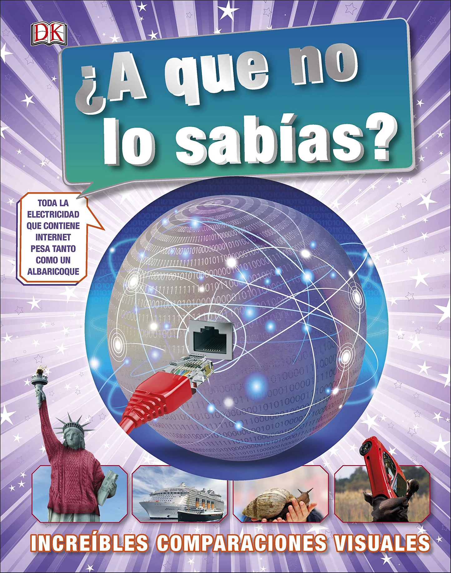 Libro: ¿A que no lo sabías?: Increíbles comparaciones visuales