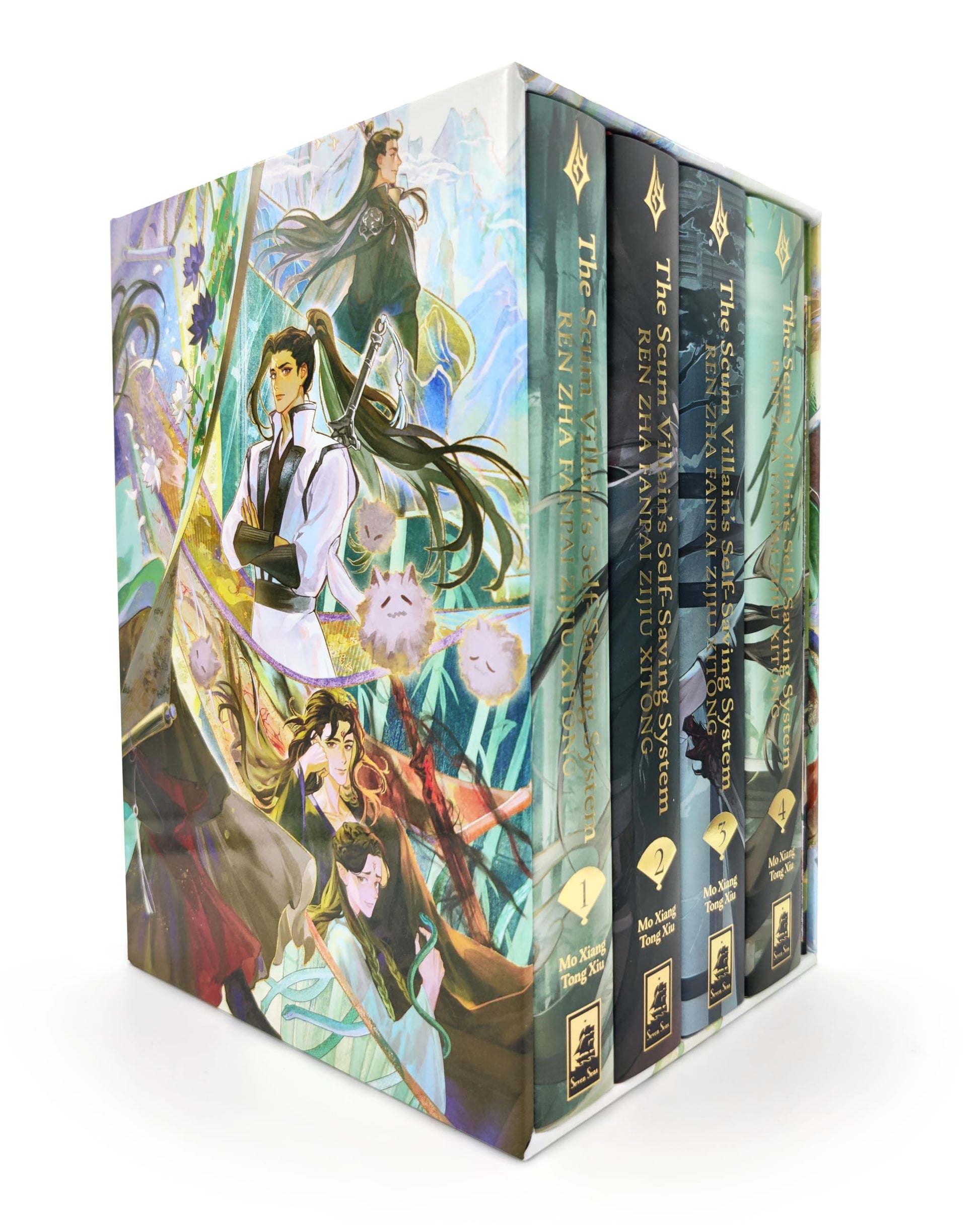 Libro: The Scum Villain's Self-Saving System: Ren Zha Fanpai Zijiu Xitong (Deluxe Hardcover Novel) Box Set: 1