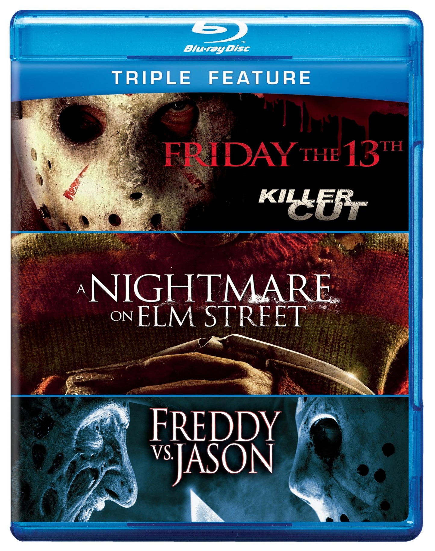 Libro: Friday the 13th / Nightmare on Elm St / Freddy Vs (Triple-Feature)
