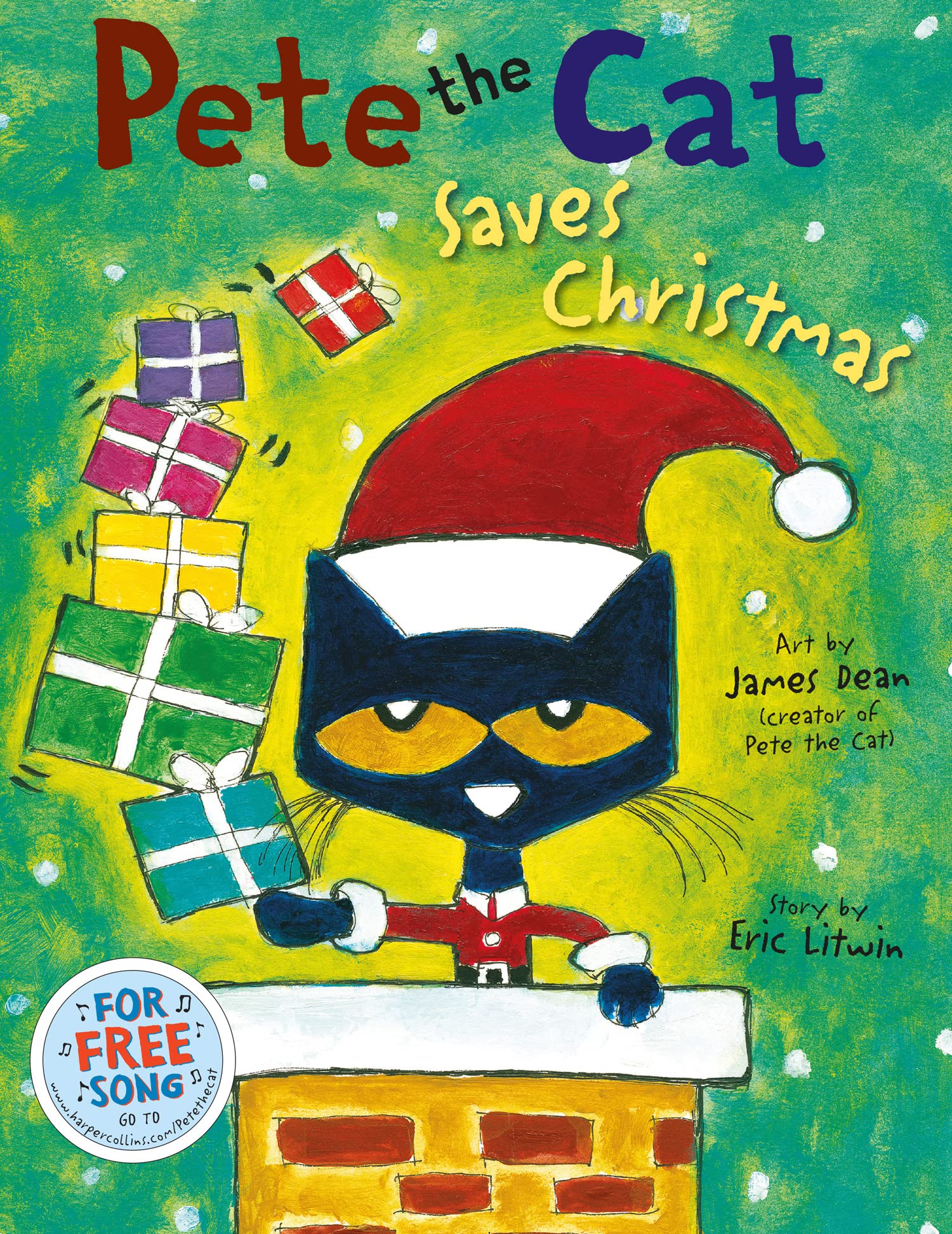 Libro: Pete the Cat Saves Christmas: A heartwarming illustrated picture book for kids 4+, now a New York Times bestseller