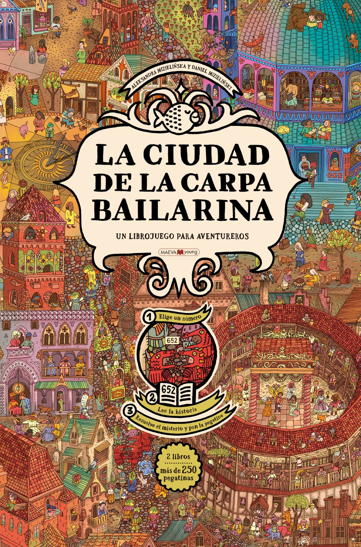 La ciudad de la carpa bailarina: Un librojuego para aventureros (Libros para los que aman los libros)