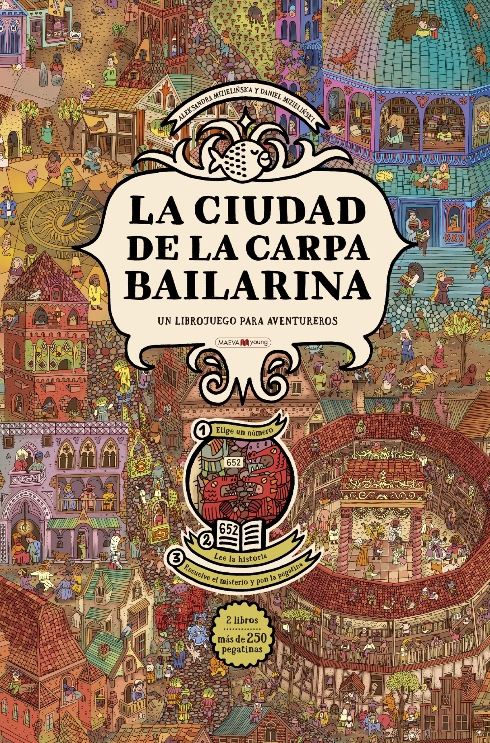 La ciudad de la carpa bailarina: Un librojuego para aventureros (Libros para los que aman los libros)