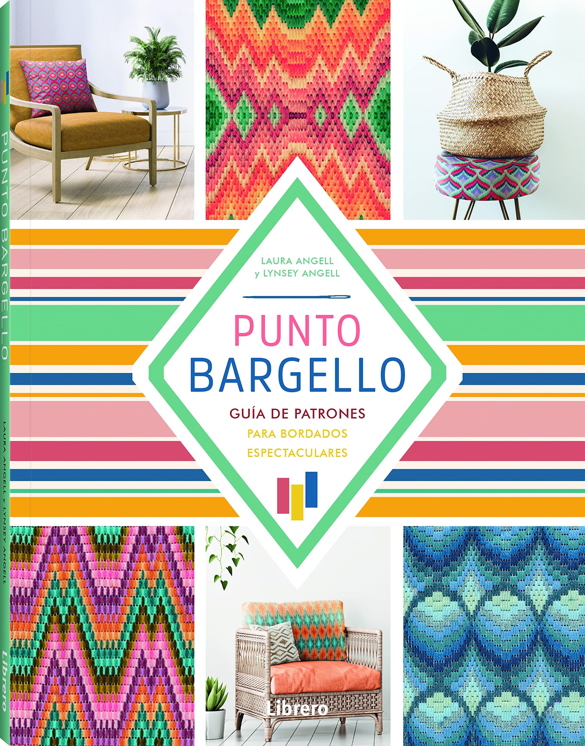 Libro: PUNTO BARGELLO: GUIA DE PATRONES PARA BORDADOS ESPECTACULARES