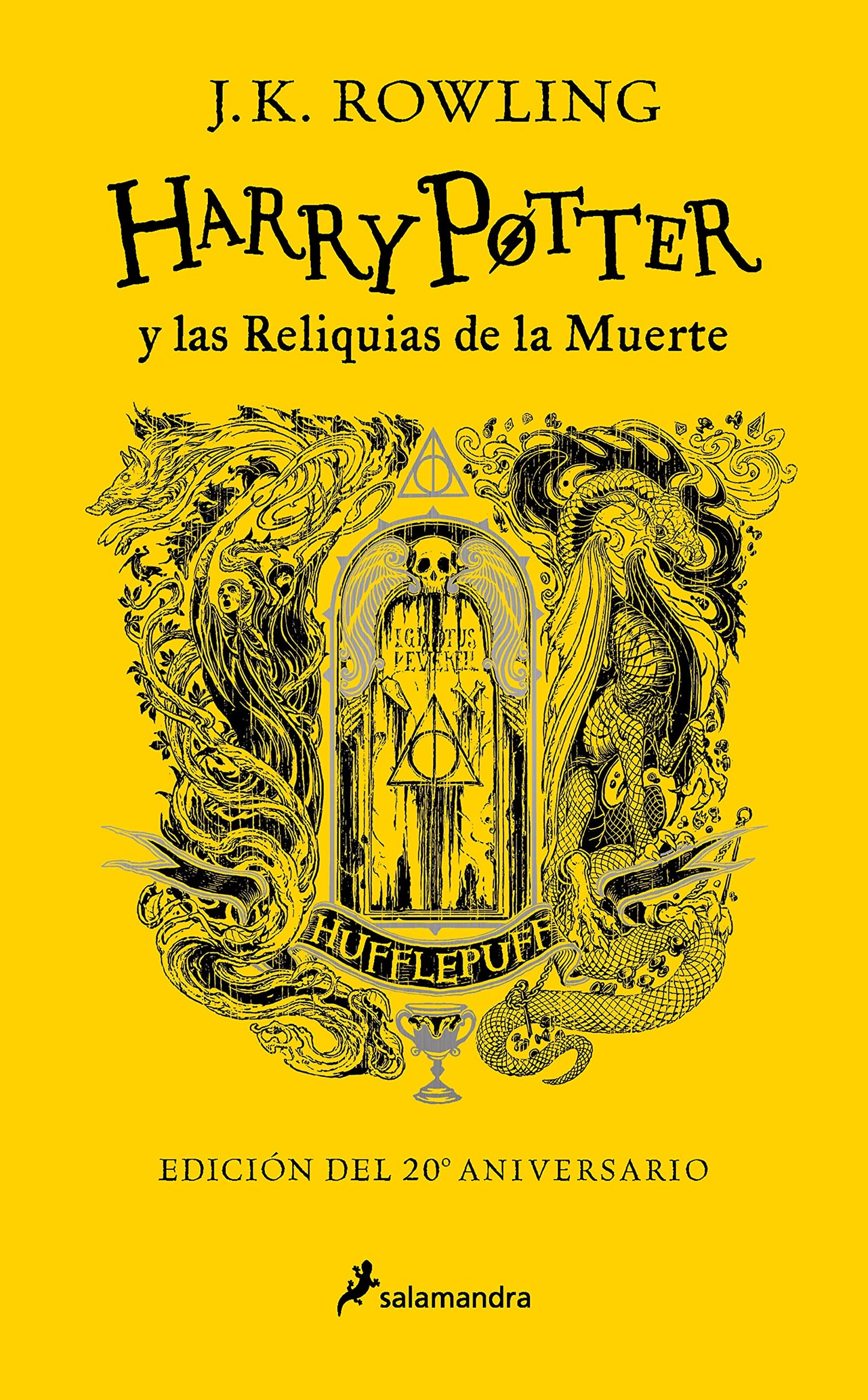 Libro: Harry Potter y las reliquias de la muerte (20 Aniv. Hufflepuff) / Harry Potter and the Deathly Hallows (Hufflepuff) (Spanish Edition)