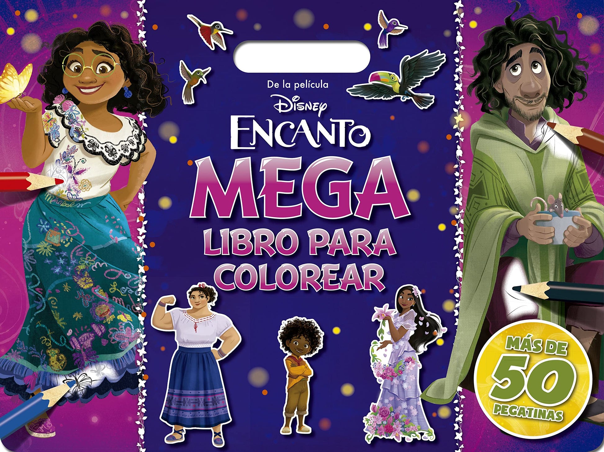 Libro: Encanto. Megalibro para colorear: Con pegatinas
