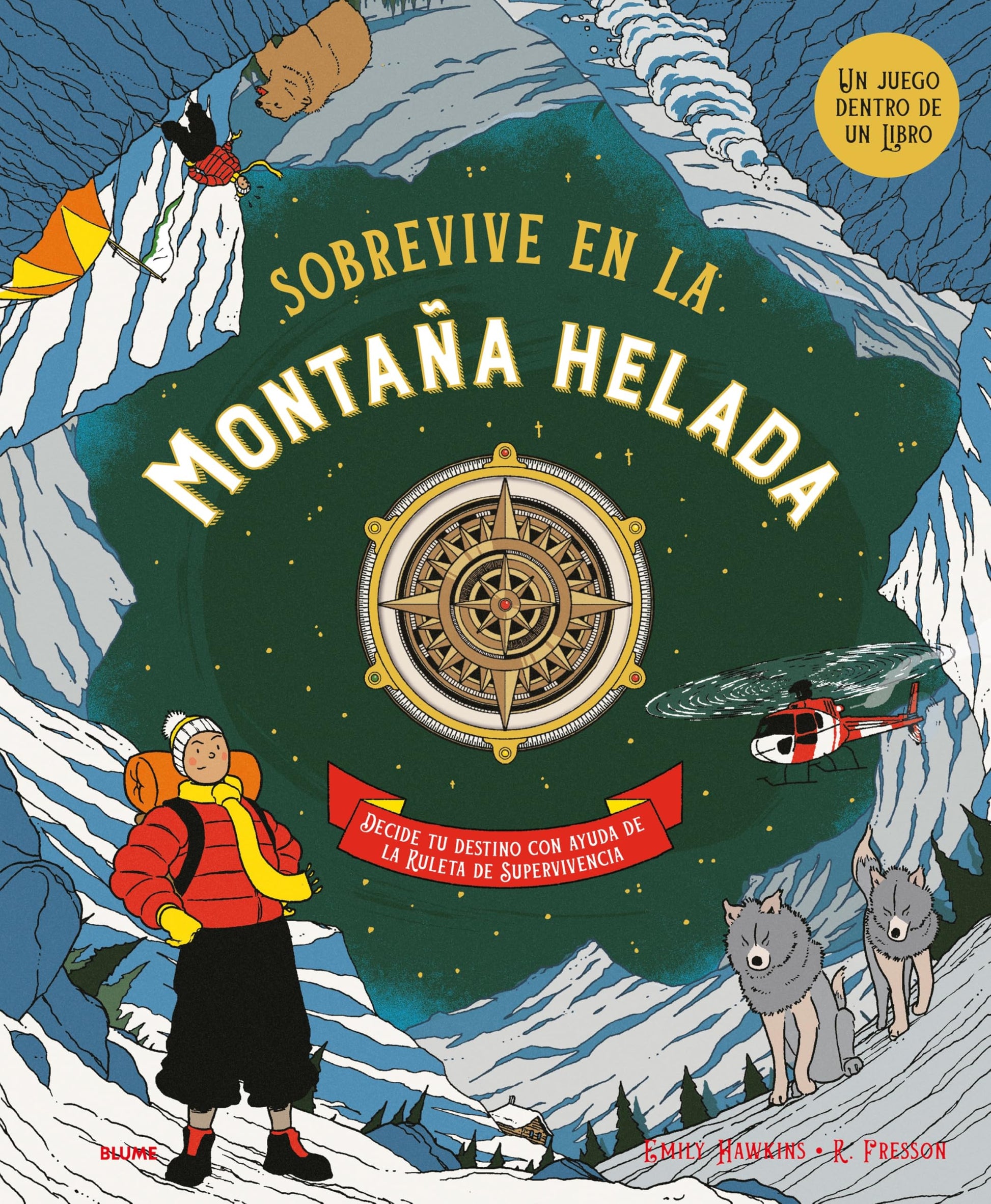Libro: Sobrevive en la montaña helada: Decide tu destino con ayuda de la Ruleta de la supervivencia