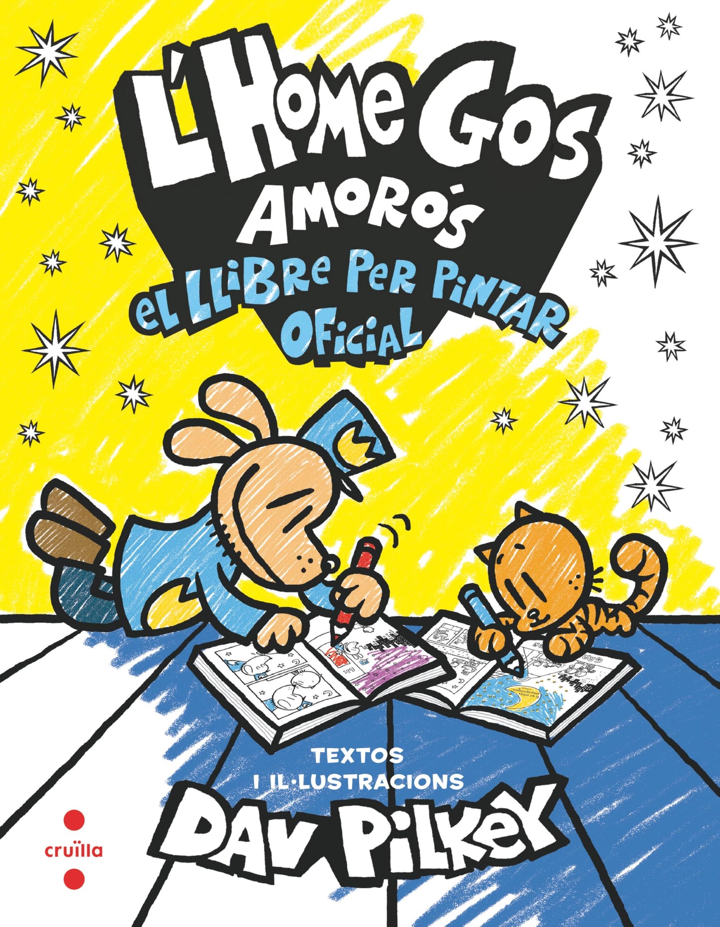 Libro: L'Home Gos amorós. El llibre per pintar oficial