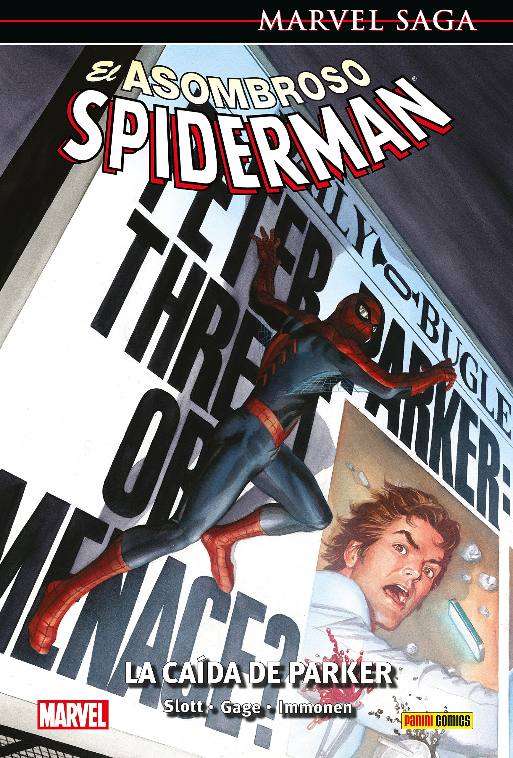 Libro: Marvel saga el asombroso spiderman. la ca¡da de parker 57