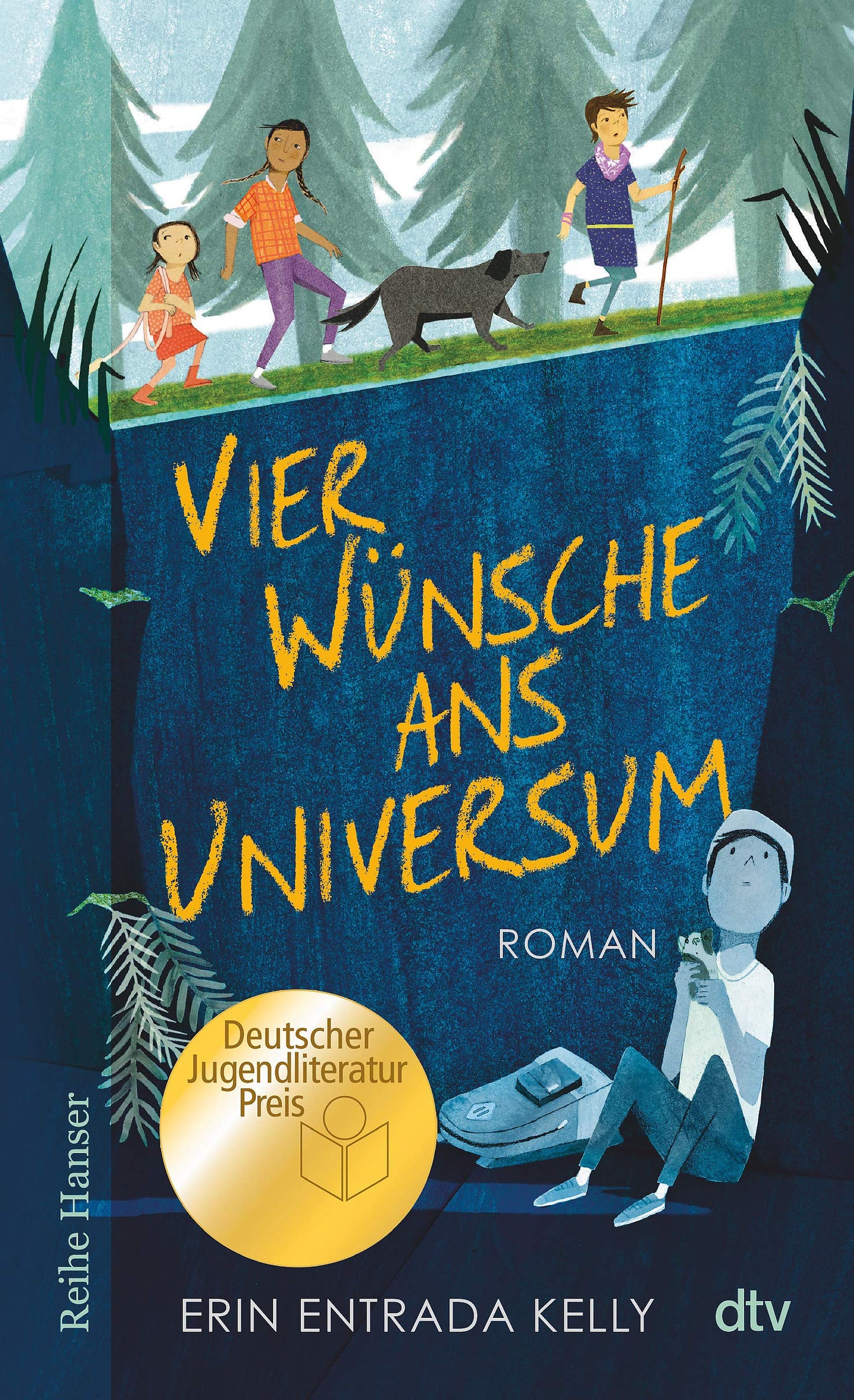 Libro: Vier Wünsche ans Universum: Ausgezeichnet mit dem Deutschen Jugendliteraturpreis