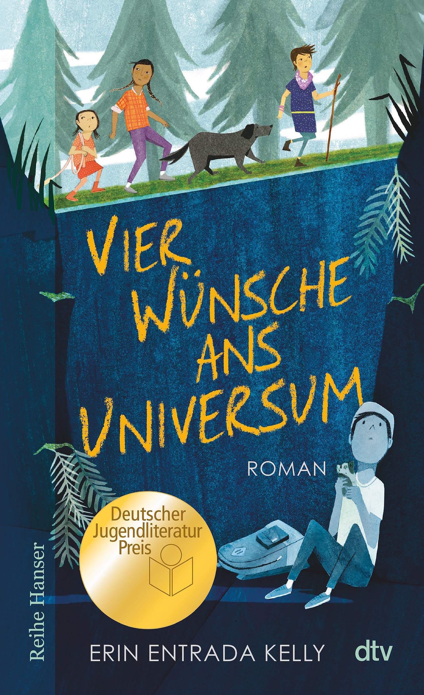 Libro: Vier Wünsche ans Universum: Ausgezeichnet mit dem Deutschen Jugendliteraturpreis