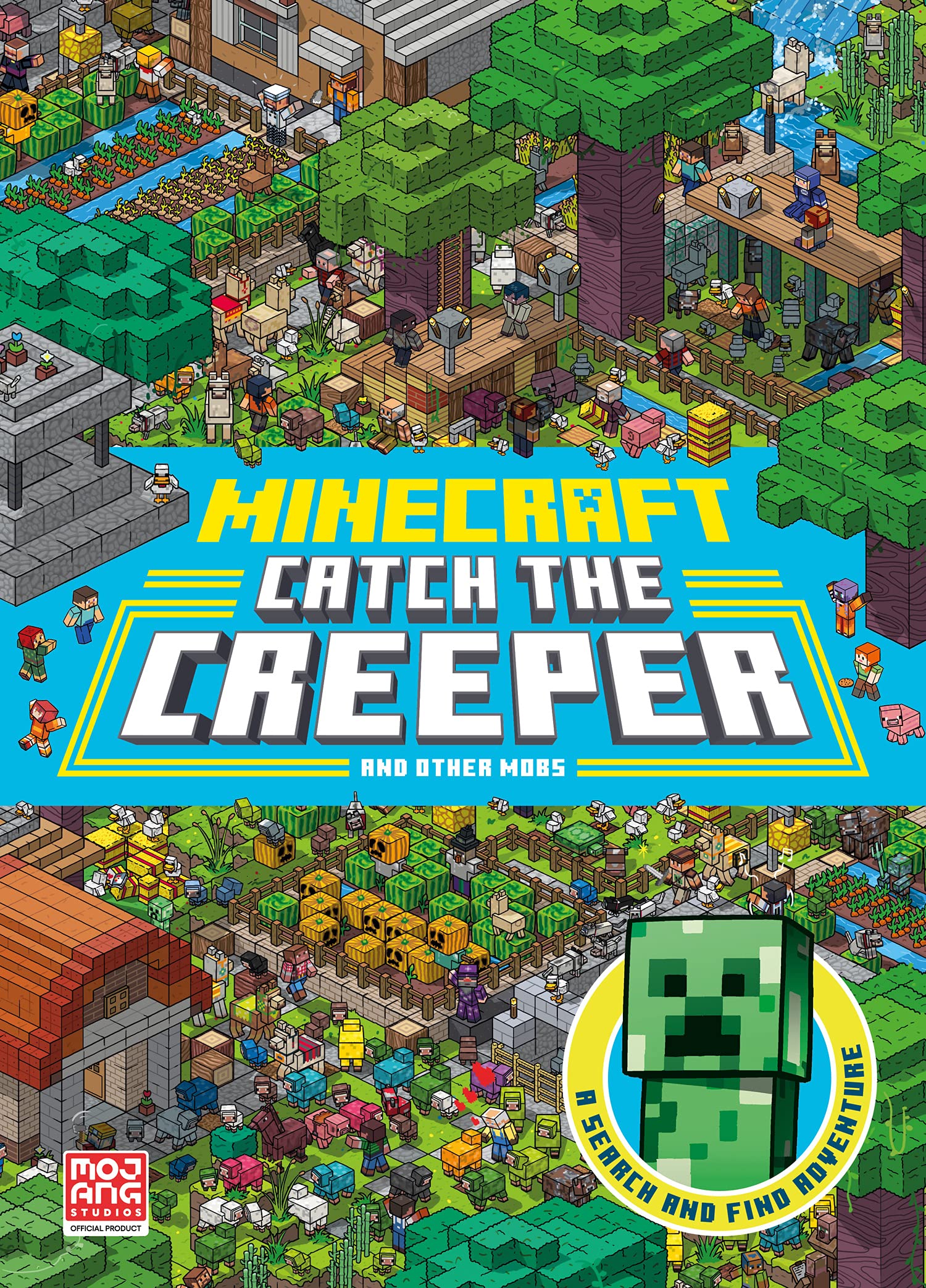 Libro: Minecraft Catch the Creeper and Other Mobs: Search for your favourite mobs in this official Minecraft Search and Find book! Perfect for kids into video games.