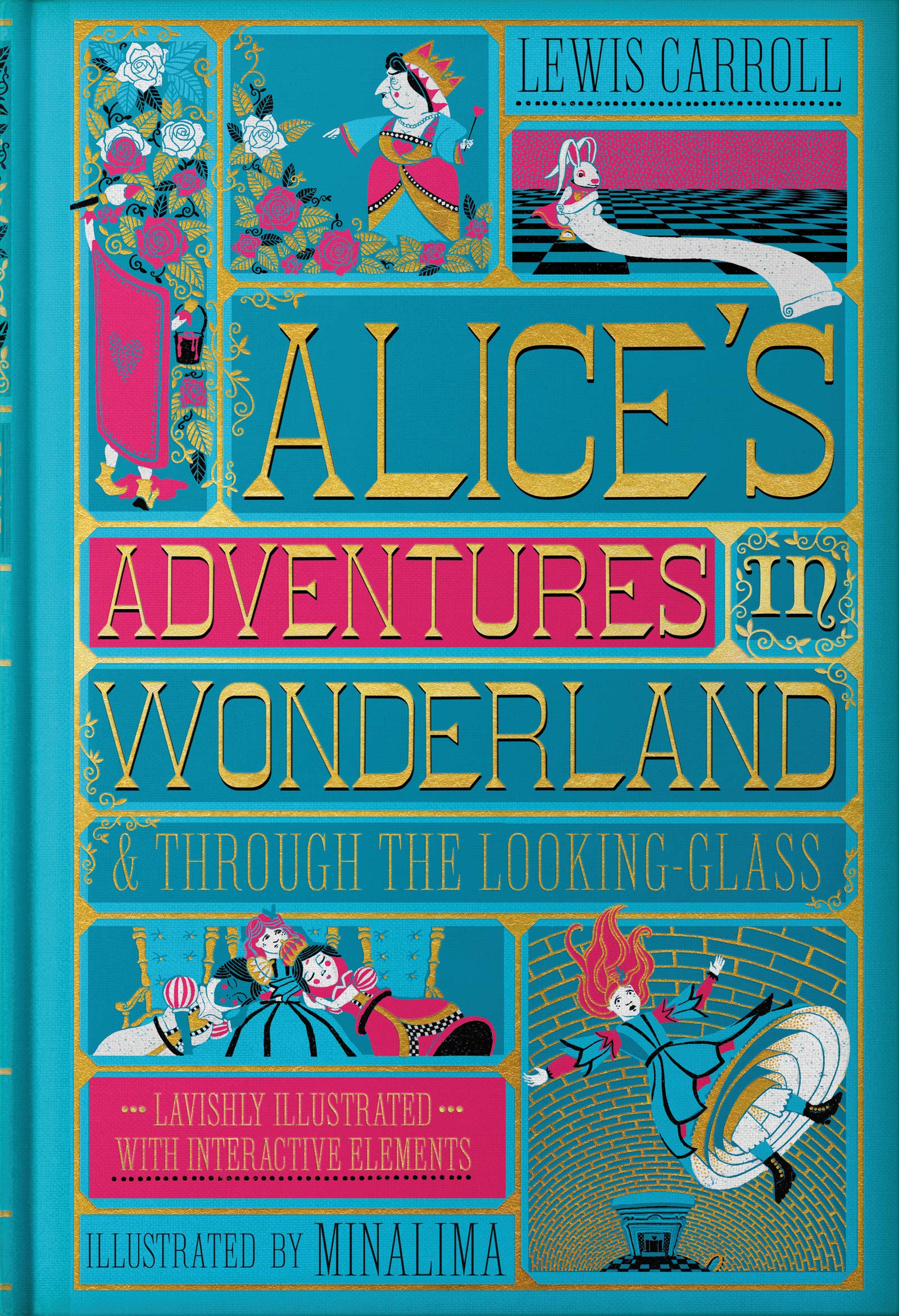 Libro: Alice's Adventures in Wonderland (MinaLima Edition): (Illustrated with Interactive Elements)