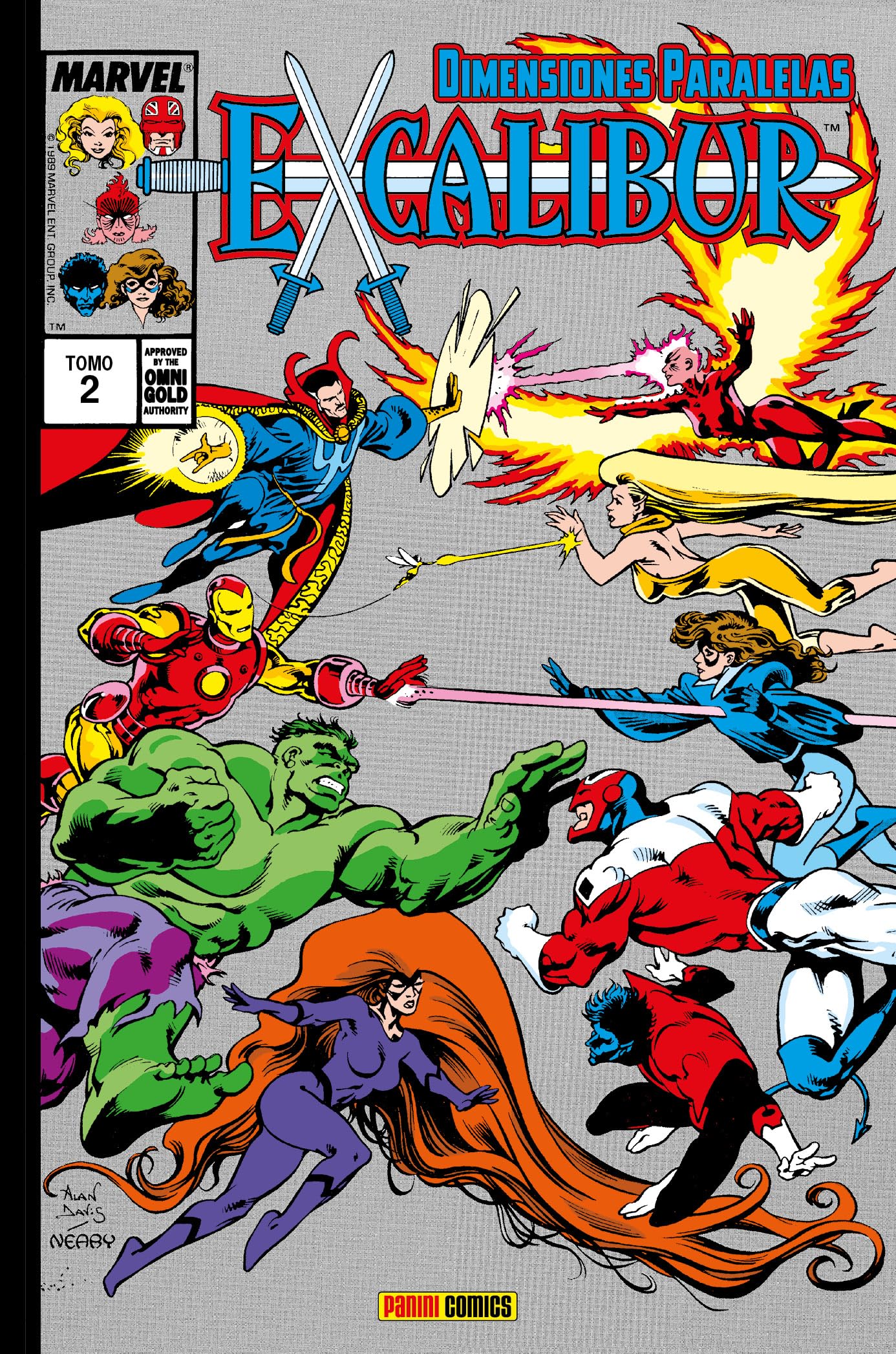 Libro: Marvel gold omnibus excalibur 2. dimensiones paralelas