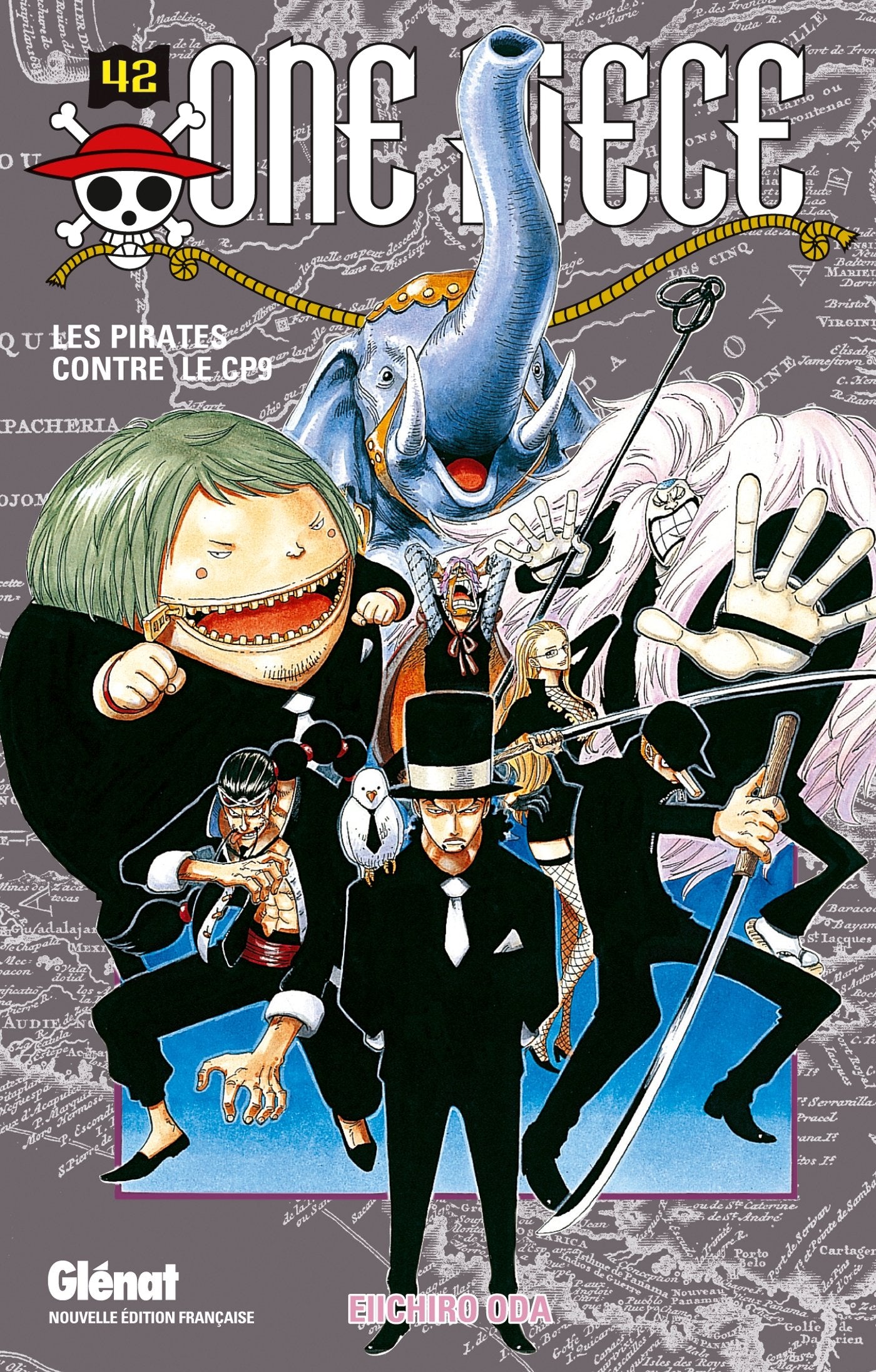 Libro: Les pirates contre le CP9 (One Piece, 42)