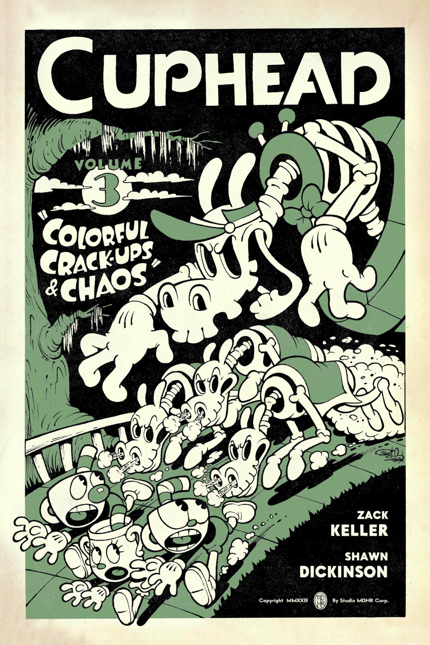 Libro: Cuphead Volume 3: Colorful Crack-Ups & Chaos