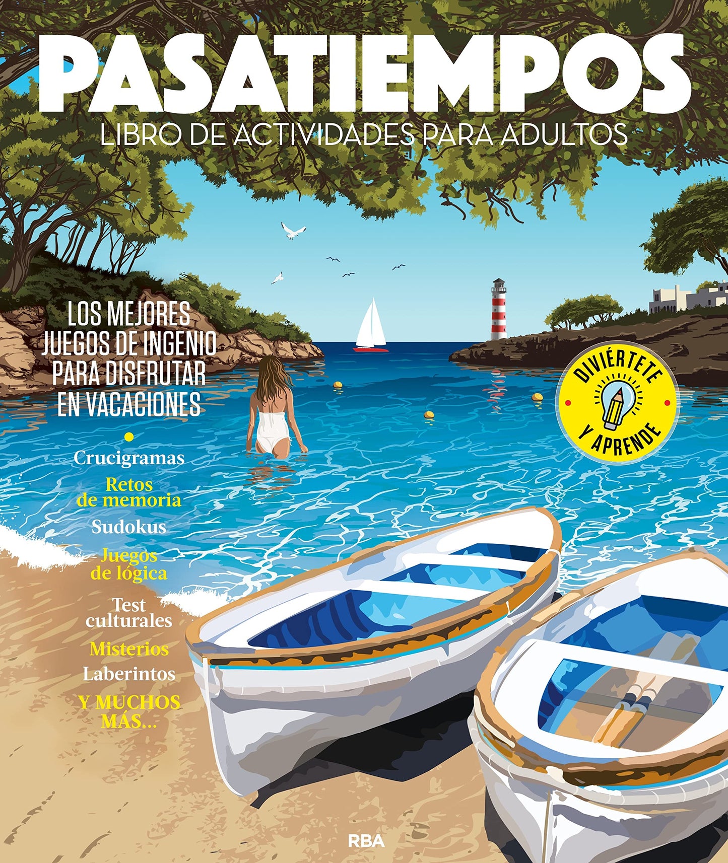 Libro: Pasatiempos: Libro de actividades para adultos. (Cultura y Ocio)
