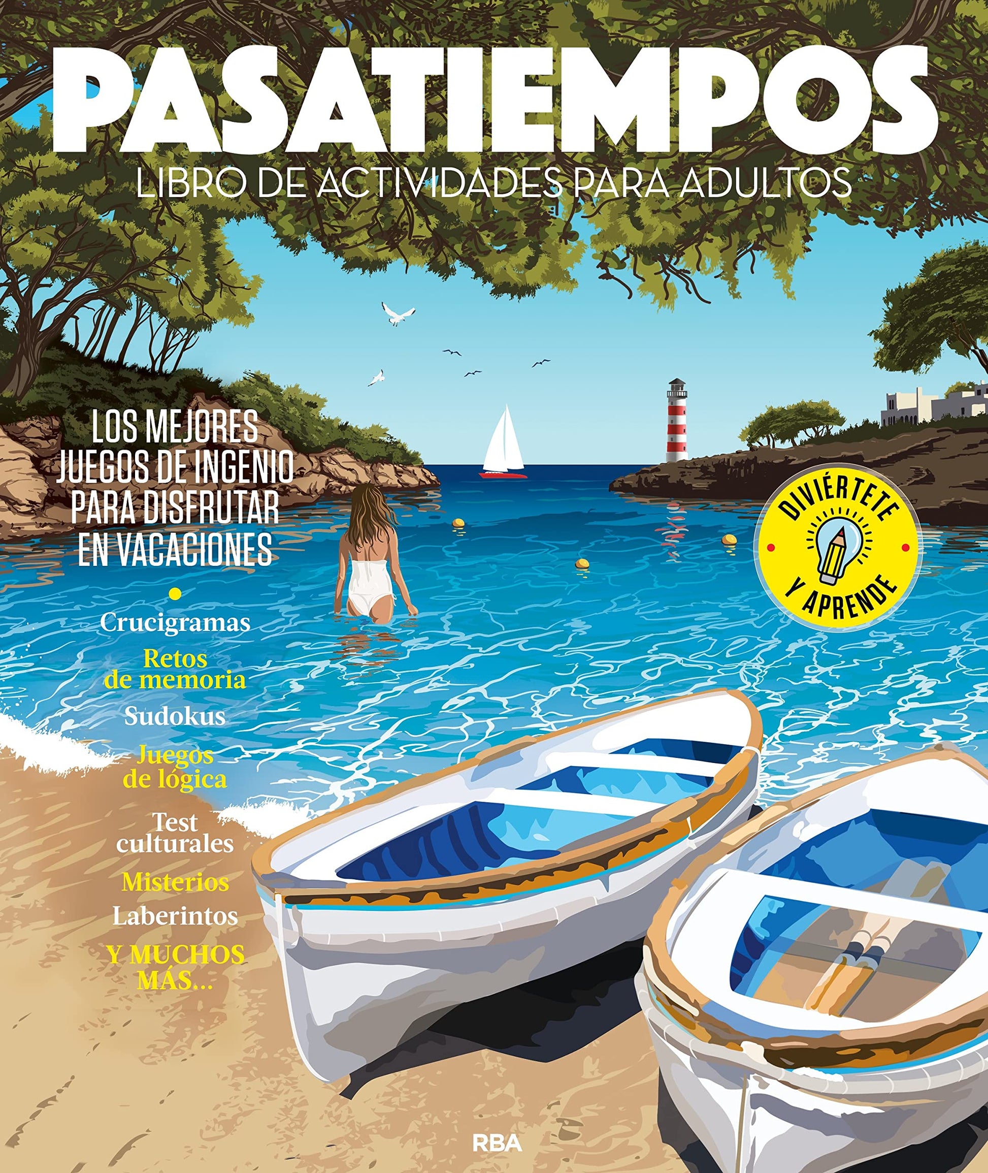Libro: Pasatiempos: Libro de actividades para adultos. (Cultura y Ocio)