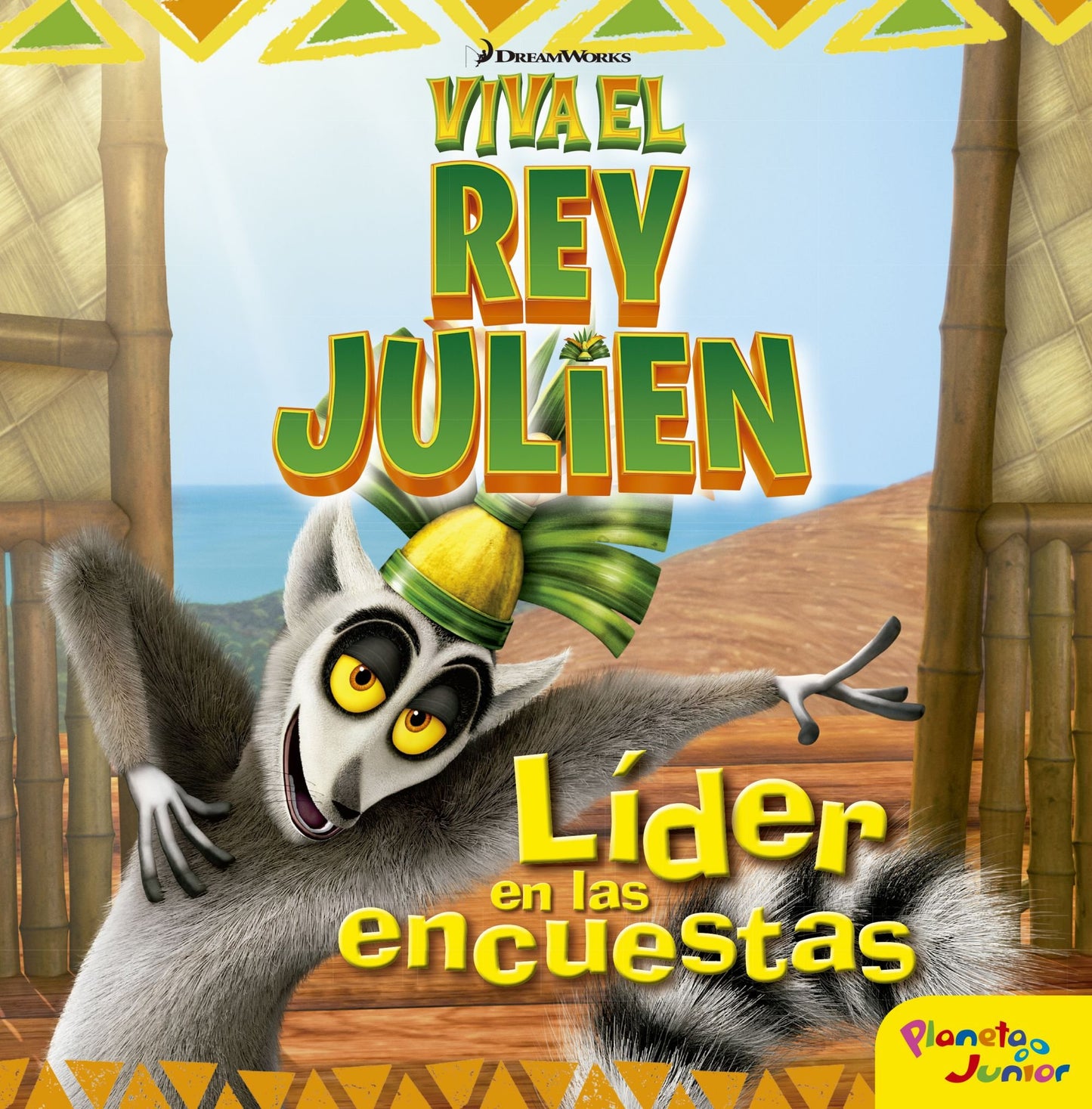 Libro: Viva el rey Julien. Líder en las encuestas: Cuento (Dreamworks. Rey Julien)