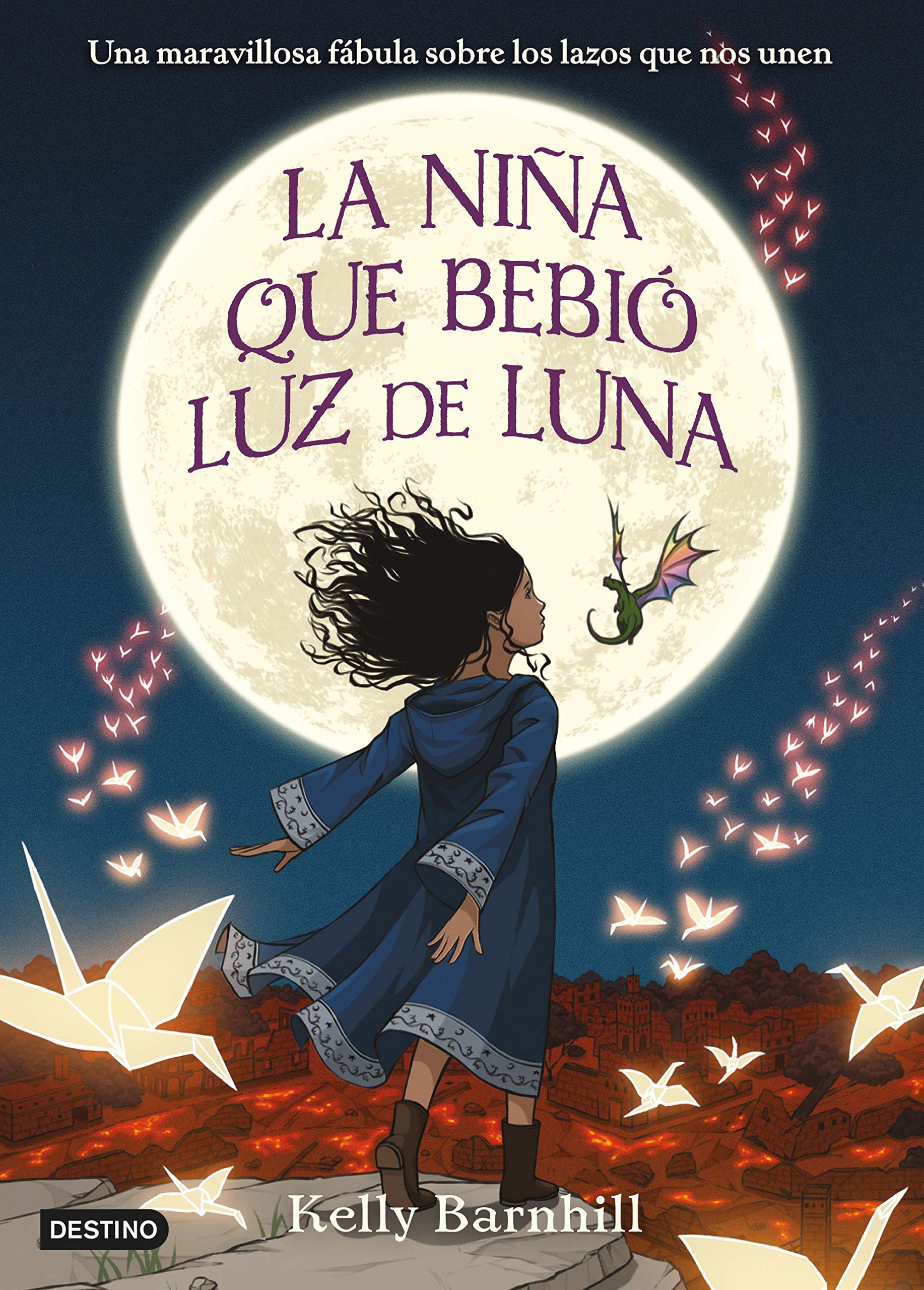 Libro: La niña que bebió luz de luna (Isla del Tiempo) Español