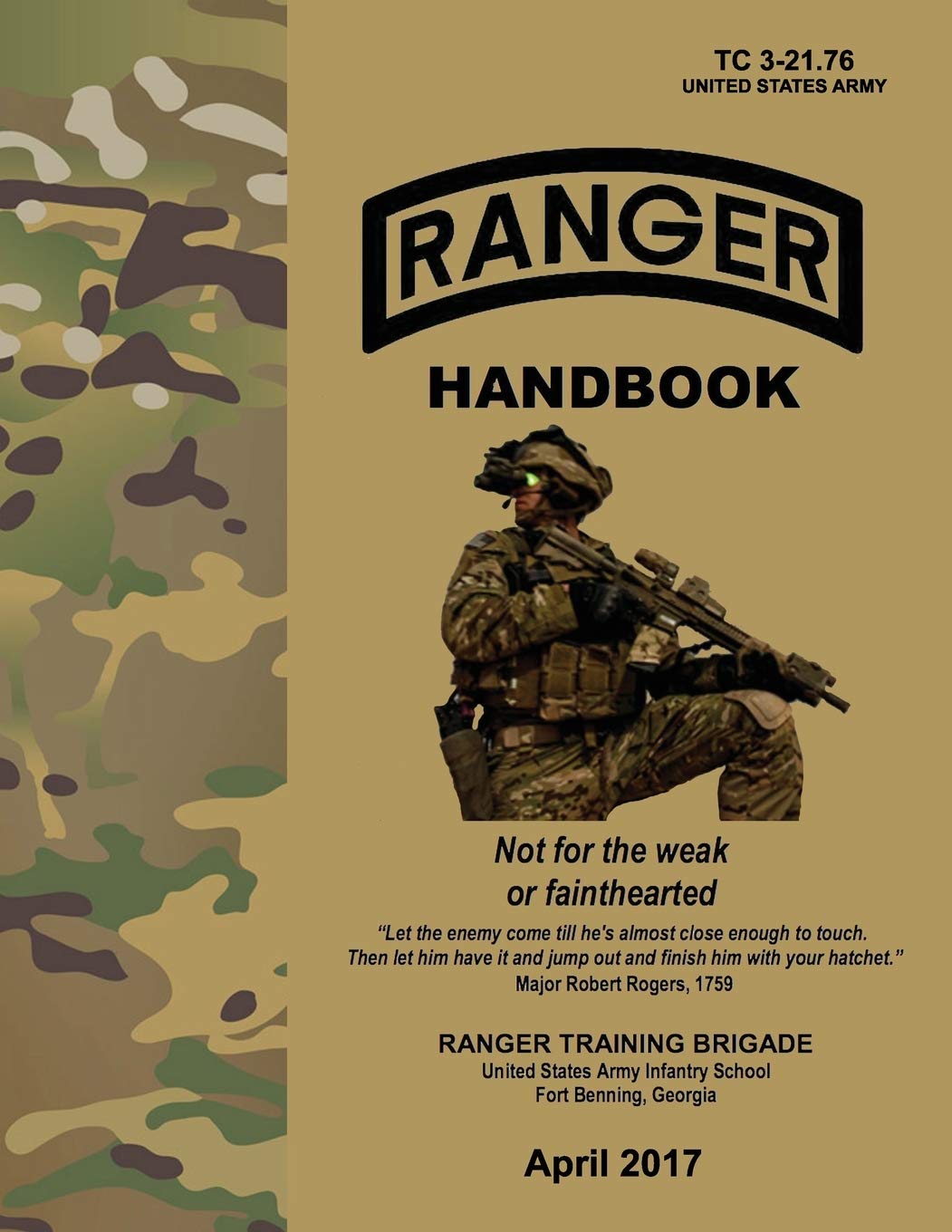 Libro: Ranger Handbook: TC 3-21.76, April 2017 Edition
