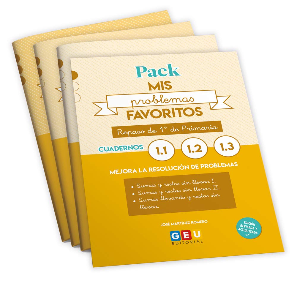 Libro: Mis problemas favoritos 1.1, 1.2, 1.3