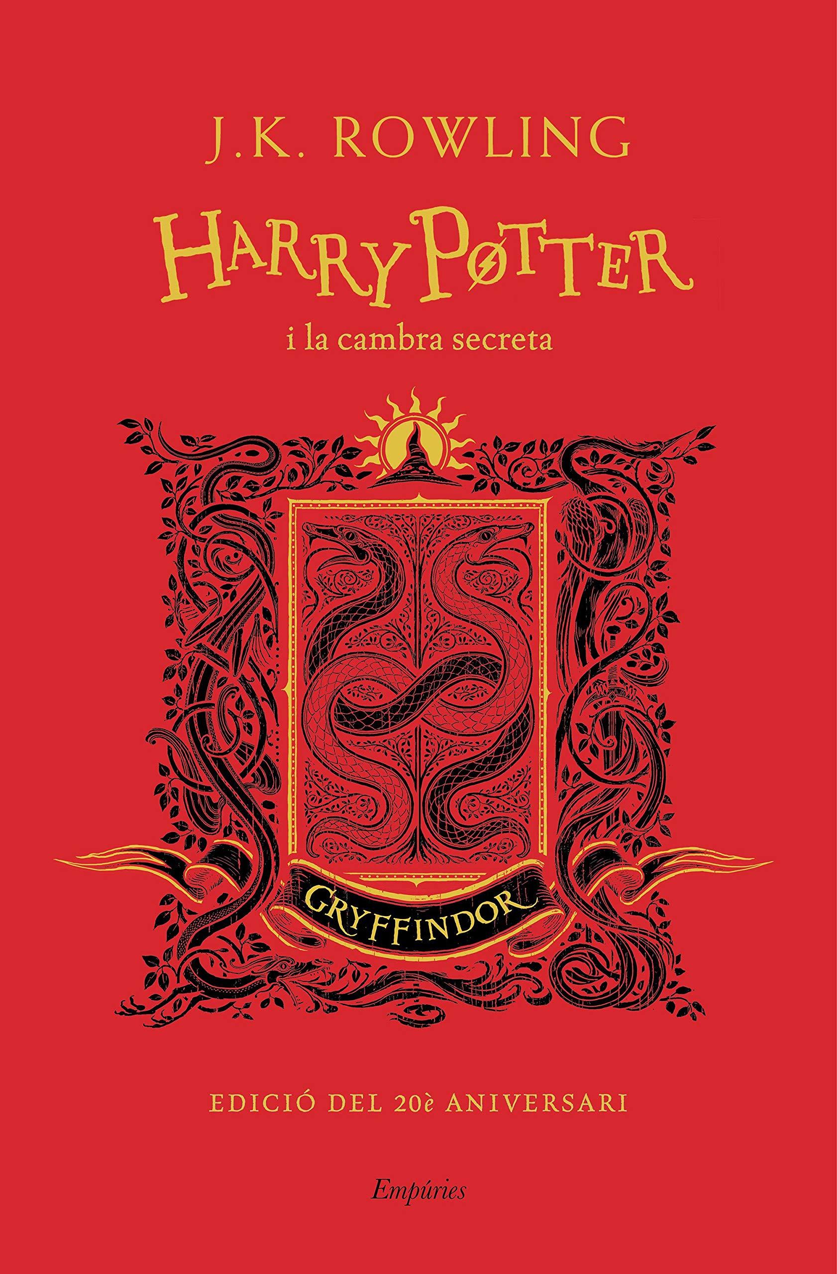 Libro: Harry Potter i la cambra secreta (Gryffindor): Edició del 20è aniversari: 2