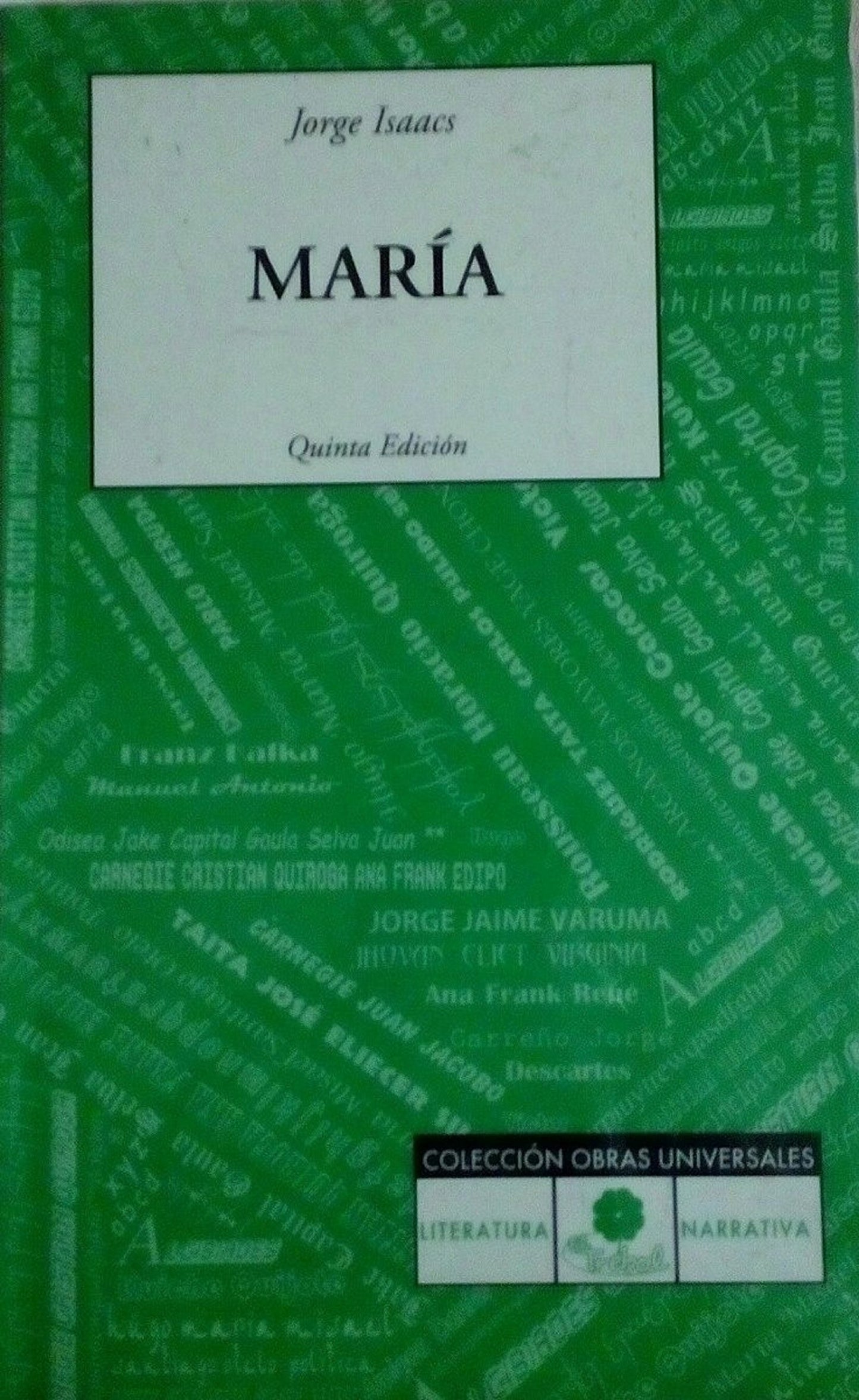 Libro: Colección Jorge Isaacs. María
