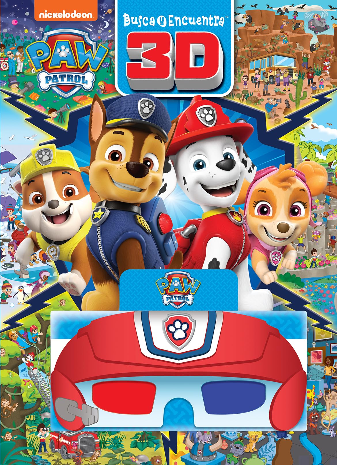 Libro: BUSCA Y ENCUENTRA 3D PATRULLA CANINA