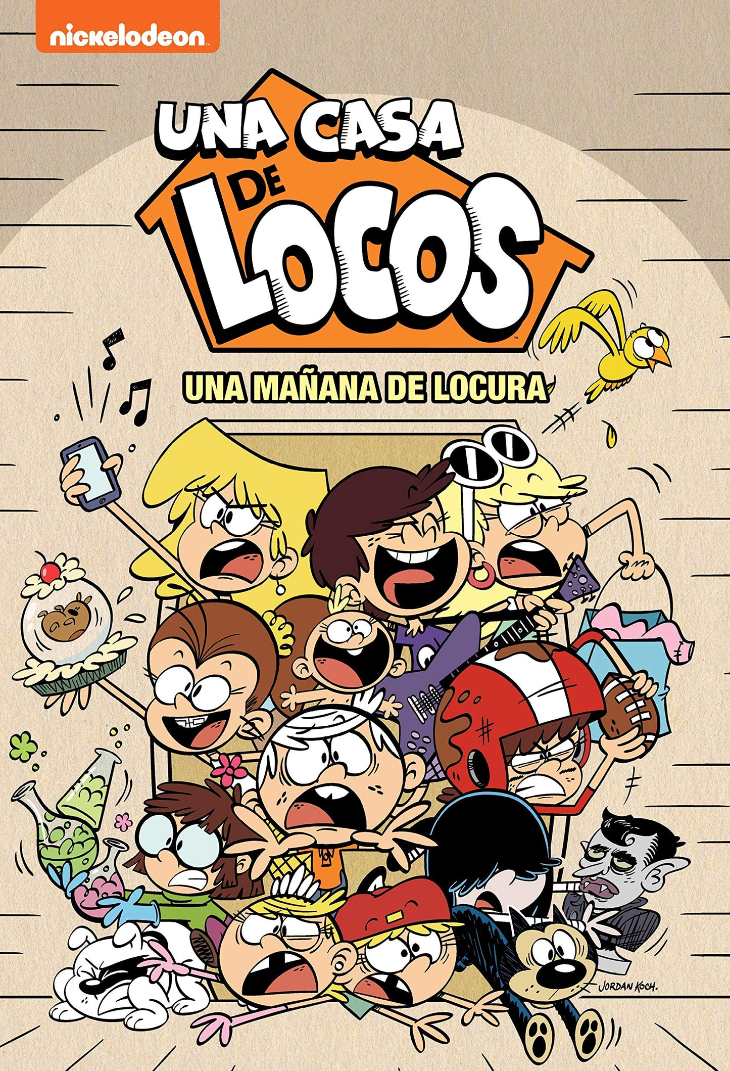 Libro: Una casa de locos. Cómic 6 - Una mañana de locura (Nickelodeon)