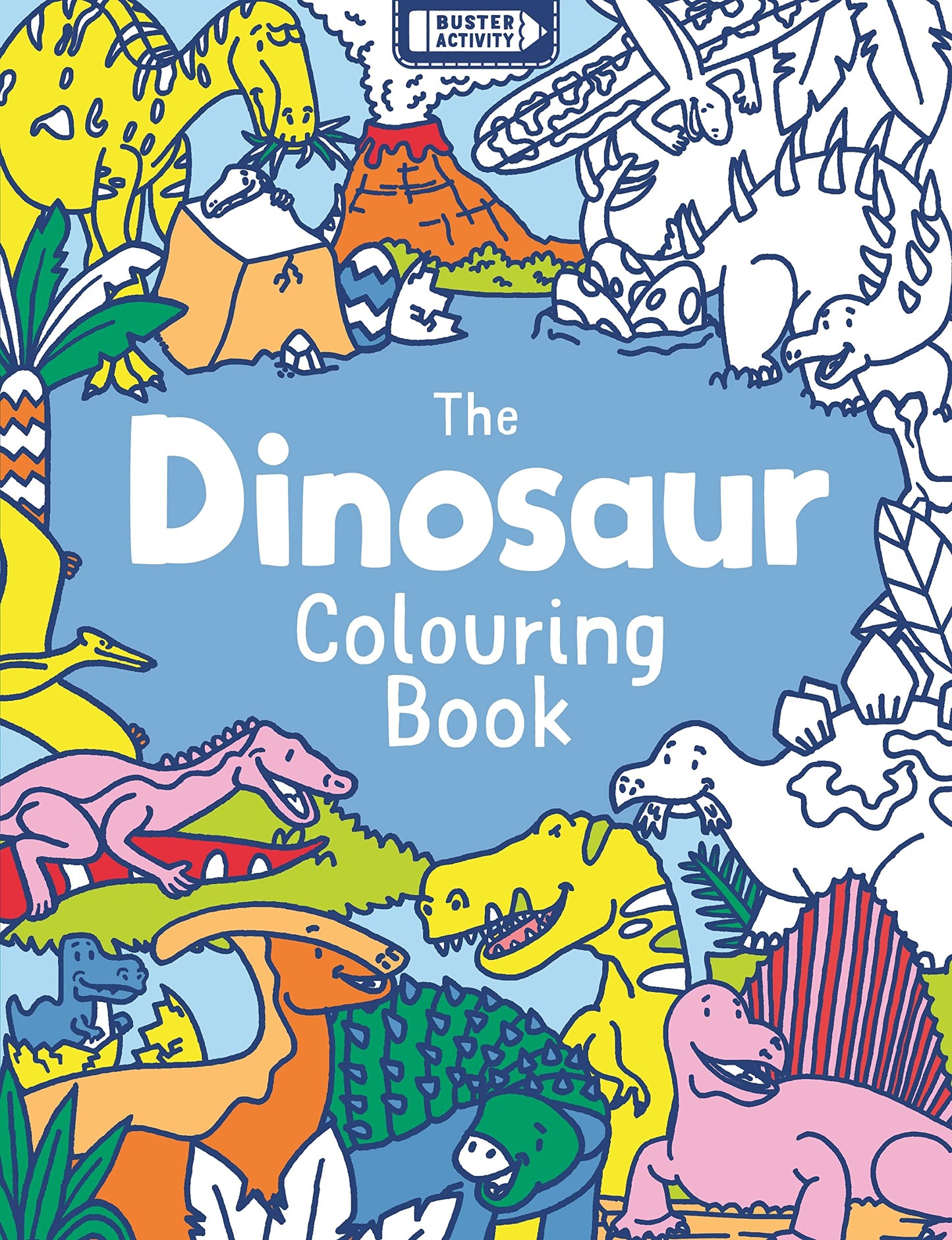 Libro: The Dinosaur Colouring Book