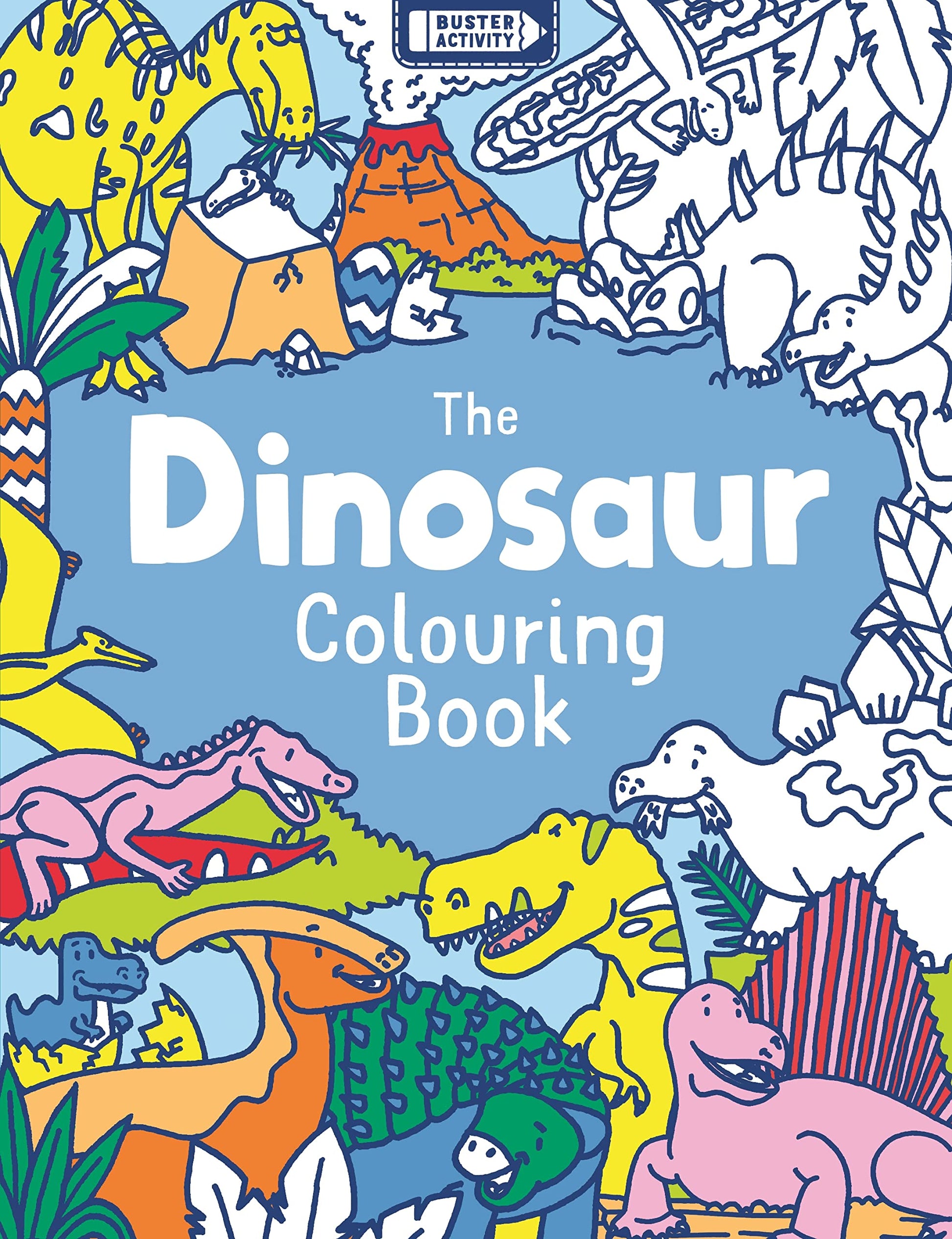 Libro: The Dinosaur Colouring Book