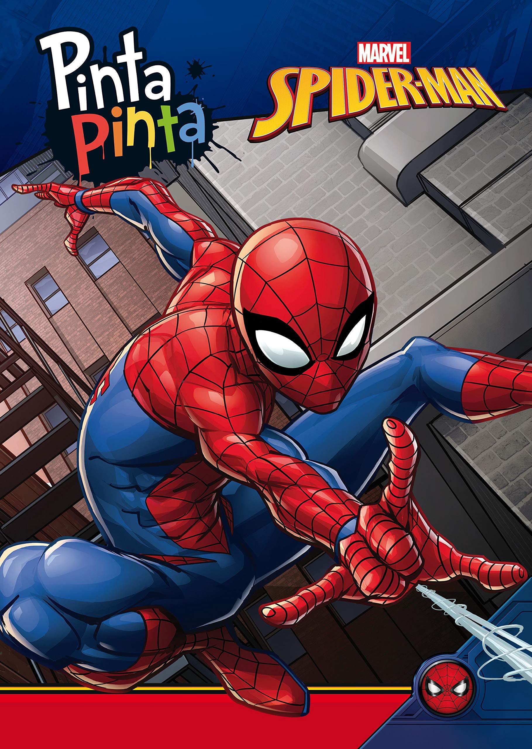 Libro: Spider-Man. Pinta Pinta: Libro para colorear
