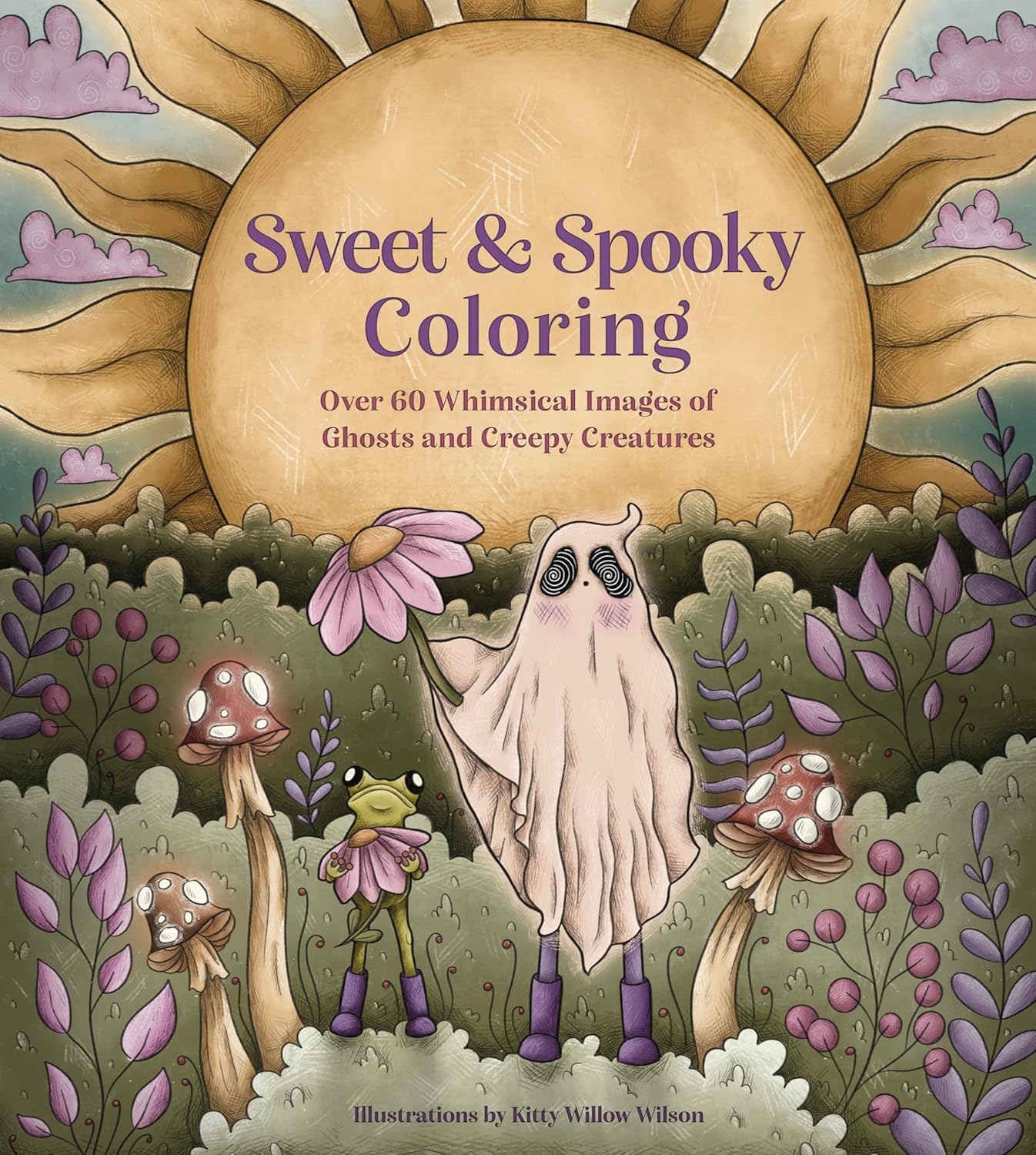 Libro: Sweet & Spooky Coloring: Over 60 Whimsical Images of Ghosts and Creepy Creatures
