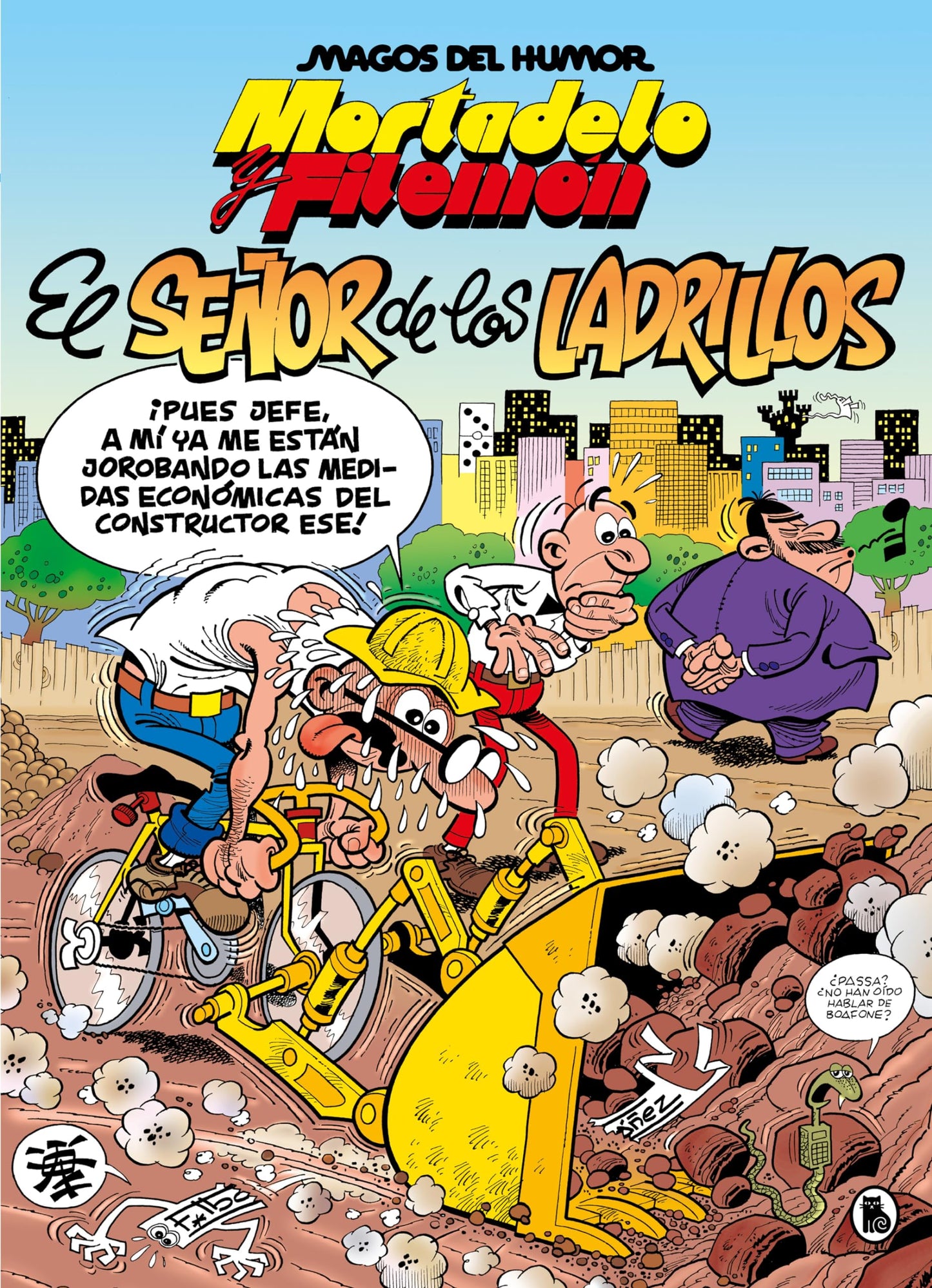 Libro: Mortadelo y Filemón. El señor de los ladrillos (Magos del Humor 102)