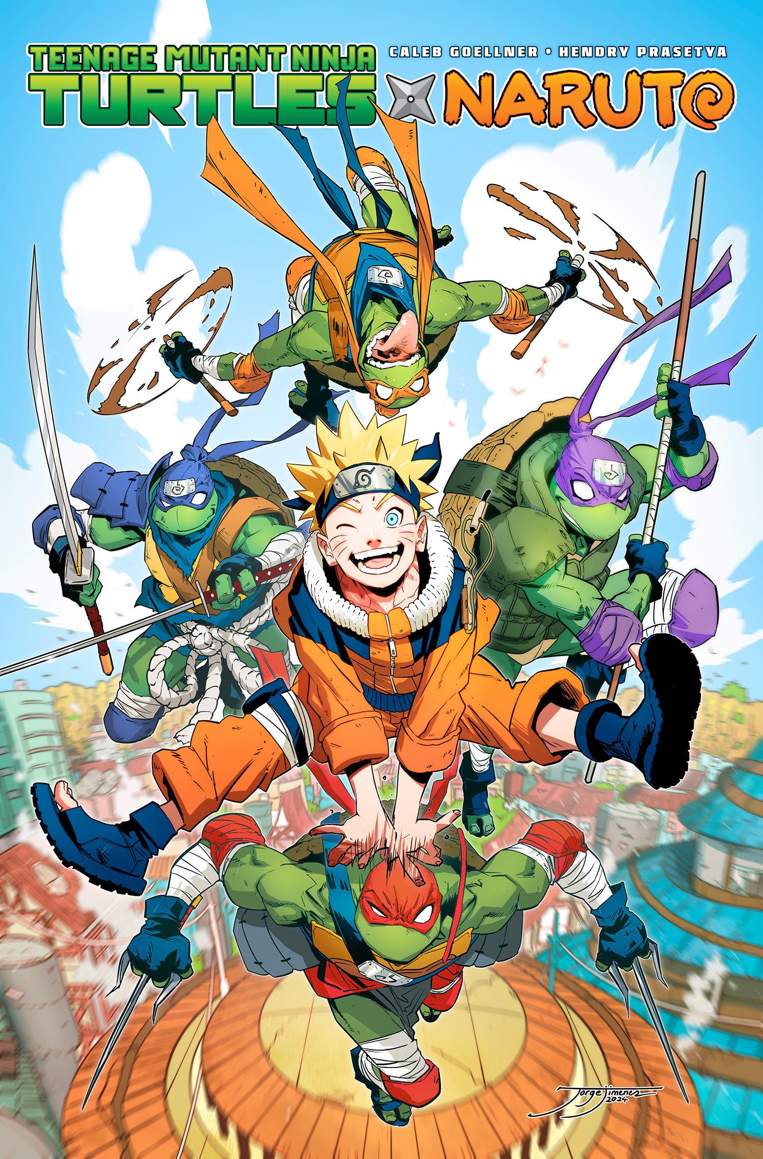 Libro: Teenage Mutant Ninja Turtles x Naruto