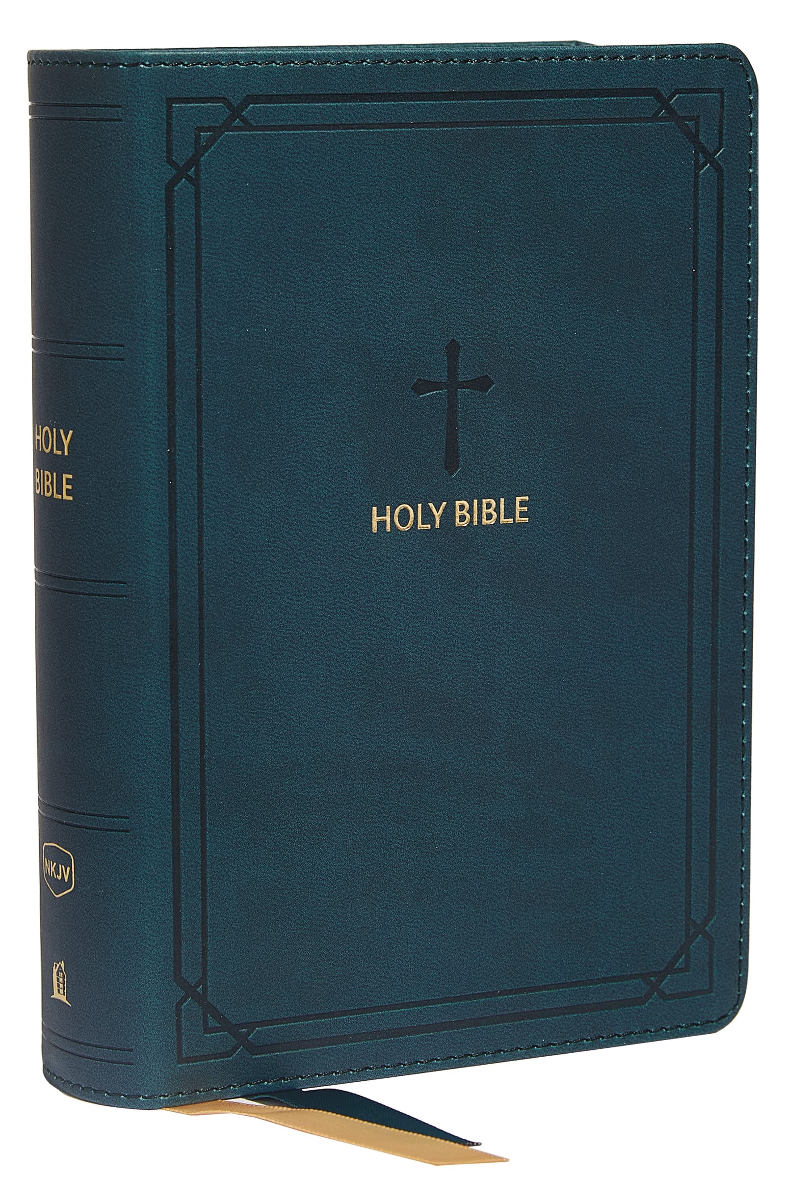 Libro: NKJV, End-of-Verse Reference Bible, Compact, Leathersoft, Teal, Red Letter, Comfort Print: Holy Bible, New King James Version
