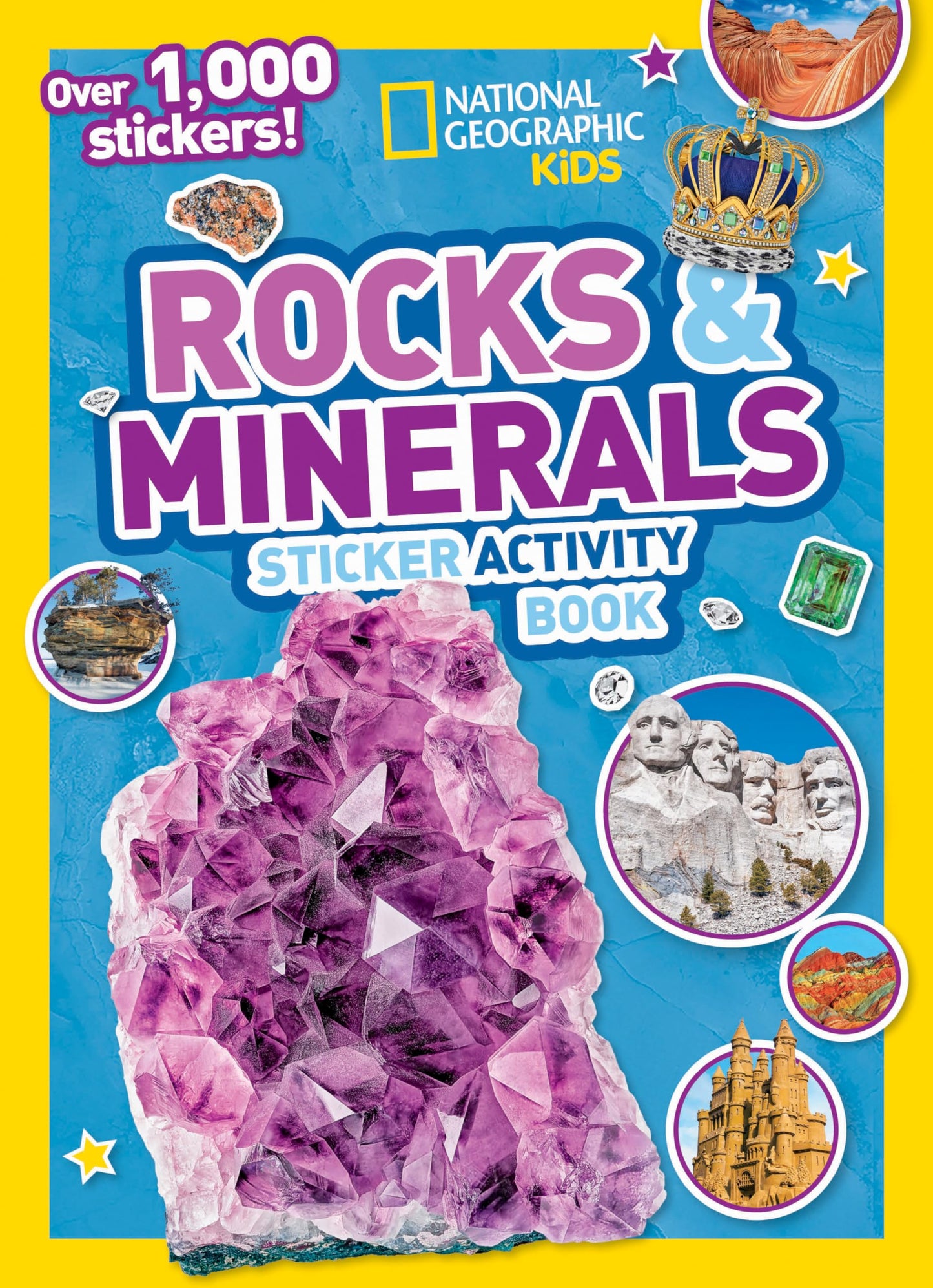 Libro: National Geographic Kids Rocks and Minerals Sticker Activity Book: Over 1,000 Stickers!